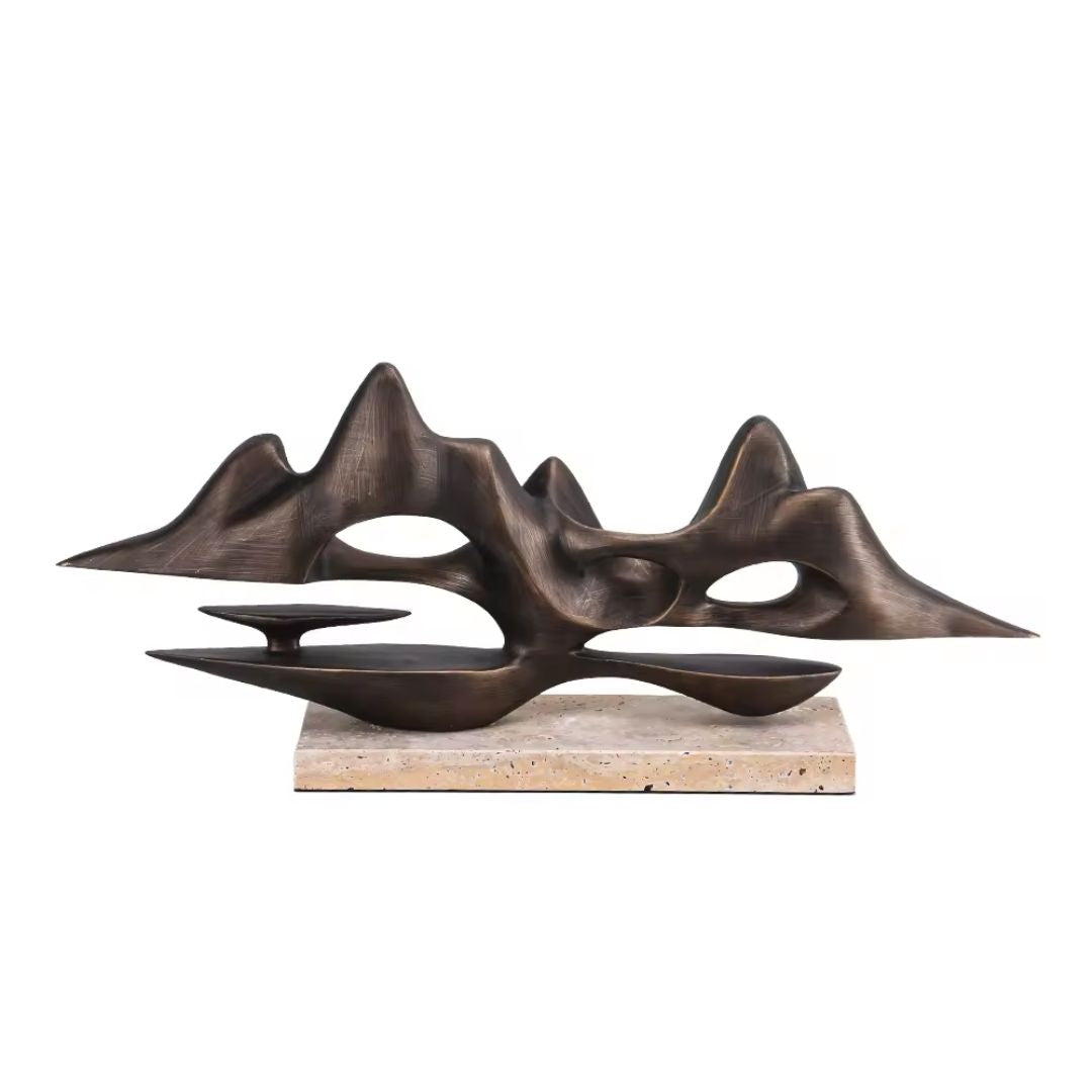 BEACON desktop sculpture KA3339 / BA061, modern home decor figurine with intricate design on a clean surface.