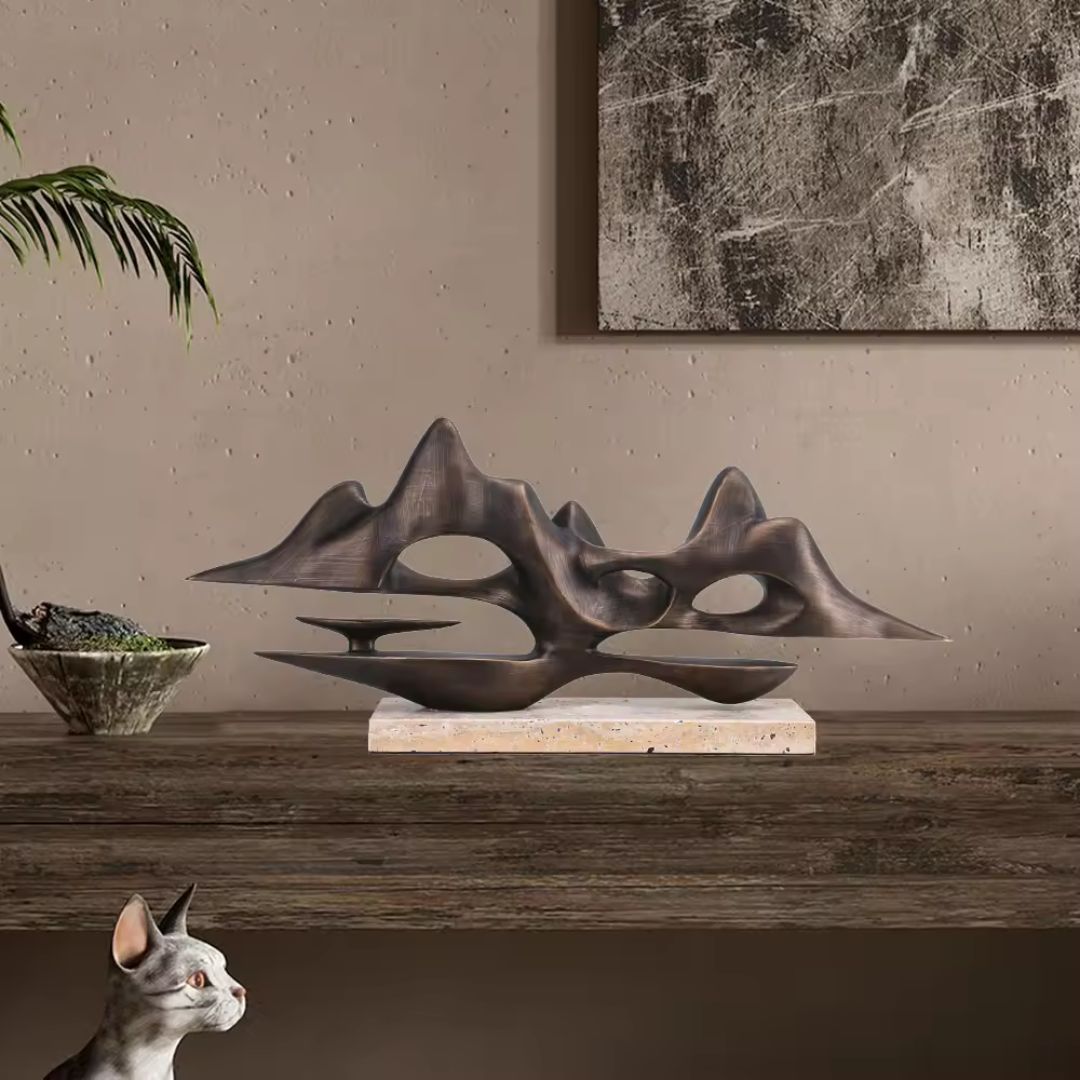 BEACON desktop sculpture KA3339 / BA061, modern home decor figurine with intricate design, ideal for stylish interior accents.