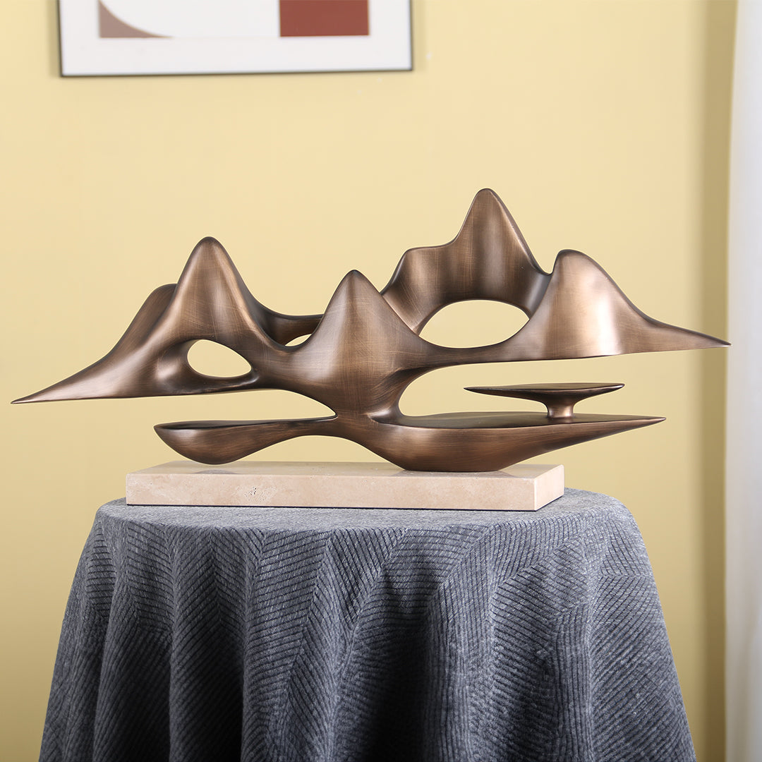 BEACON desktop sculpture KA3339 /BA061 home decor figurine, modern decorative figurine for desktop or shelf display.