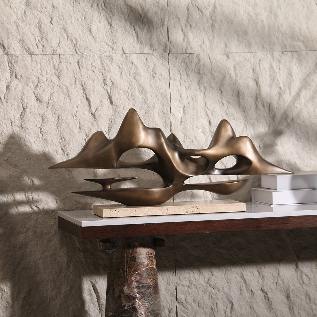 Beacon desktop sculpture KA3339 BA061 home decor figurine with modern artistic design on a clean tabletop surface.
