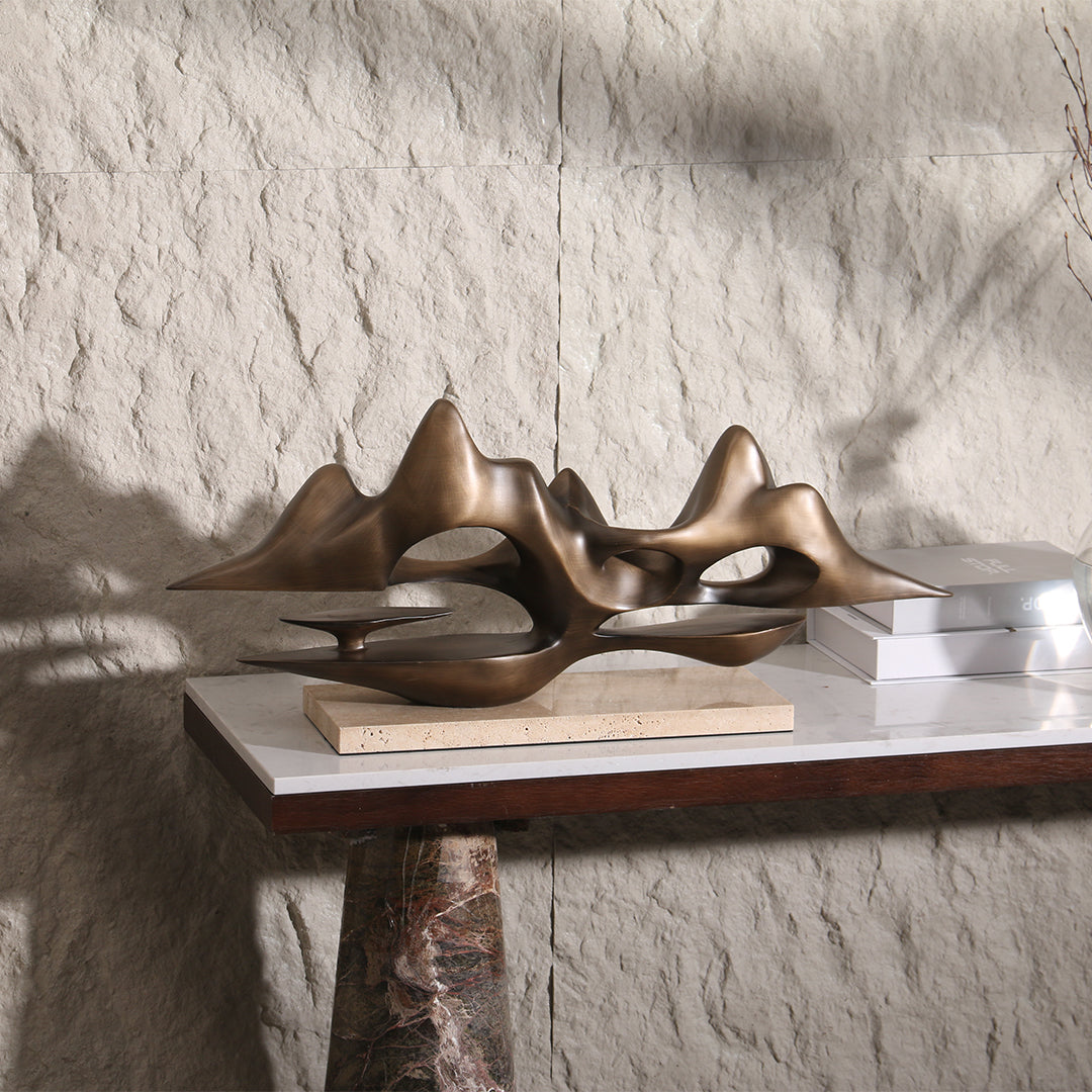 Beacon desktop sculpture KA3339/BA061, modern home decor figurine with artistic design for stylish interior decoration.