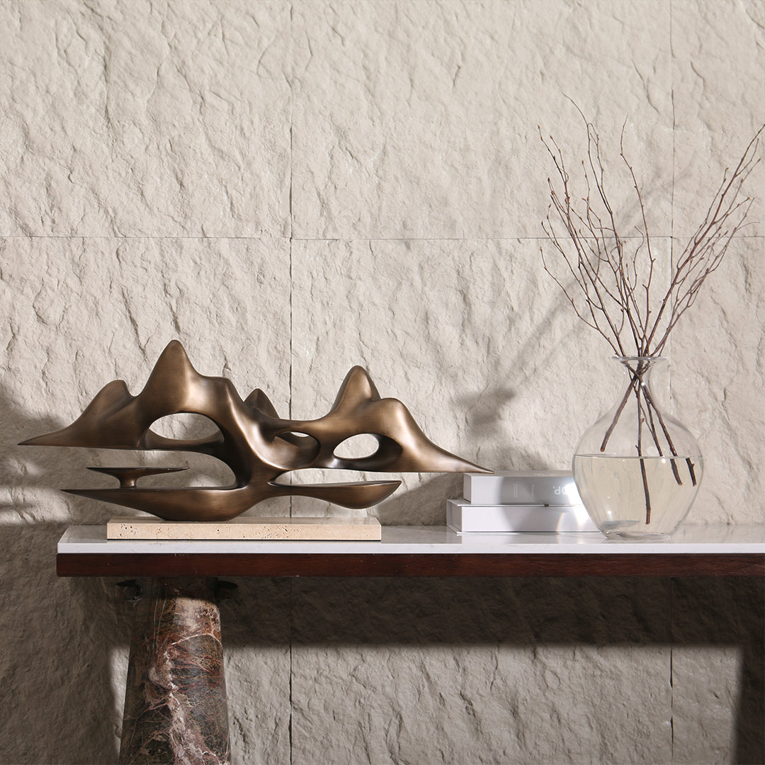 BEACON desktop sculpture KA3339 /BA061, modern home decor figurine with intricate design, ideal for stylish interior decoration.