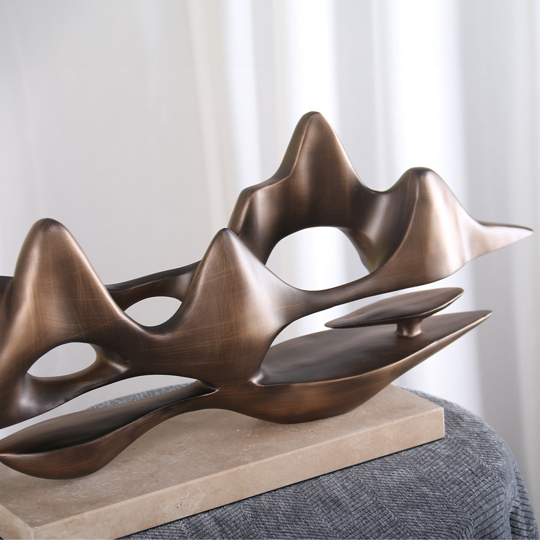 DESKTOP SCULPTURE KA3339 /BA061 -  Home Decor Figurines - ebarza Furniture UAE | Shop Modern Furniture in Abu Dhabi & Dubai - مفروشات ايبازرا في الامارات | تسوق اثاث عصري وديكورات مميزة في دبي وابوظبي