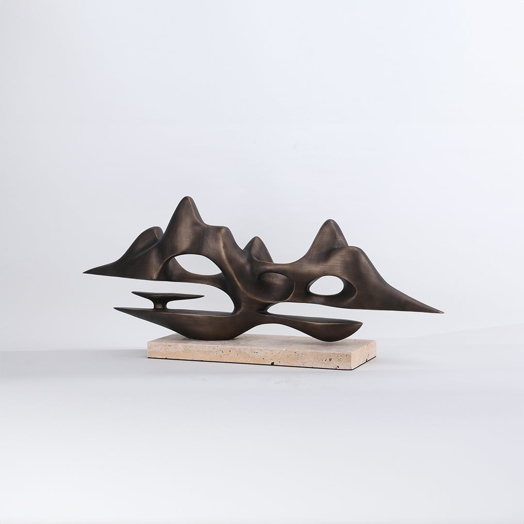 BEACON desktop sculpture KA3339/BA061, modern home decor figurine with artistic design, on a clean surface.