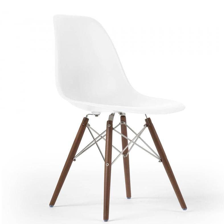 Dining Chair- Plastic- Pc-016Wp-Wood-W -  Chairs | كرسى سفرة بلاستيك - ebarza Furniture UAE | Shop Modern Furniture in Abu Dhabi & Dubai - مفروشات ايبازرا في الامارات | تسوق اثاث عصري وديكورات مميزة في دبي وابوظبي