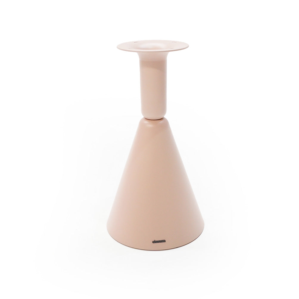 Pink BEACON 72cm dining table base 40BTB for sturdy support, featuring a sleek design suitable for modern dining tables.