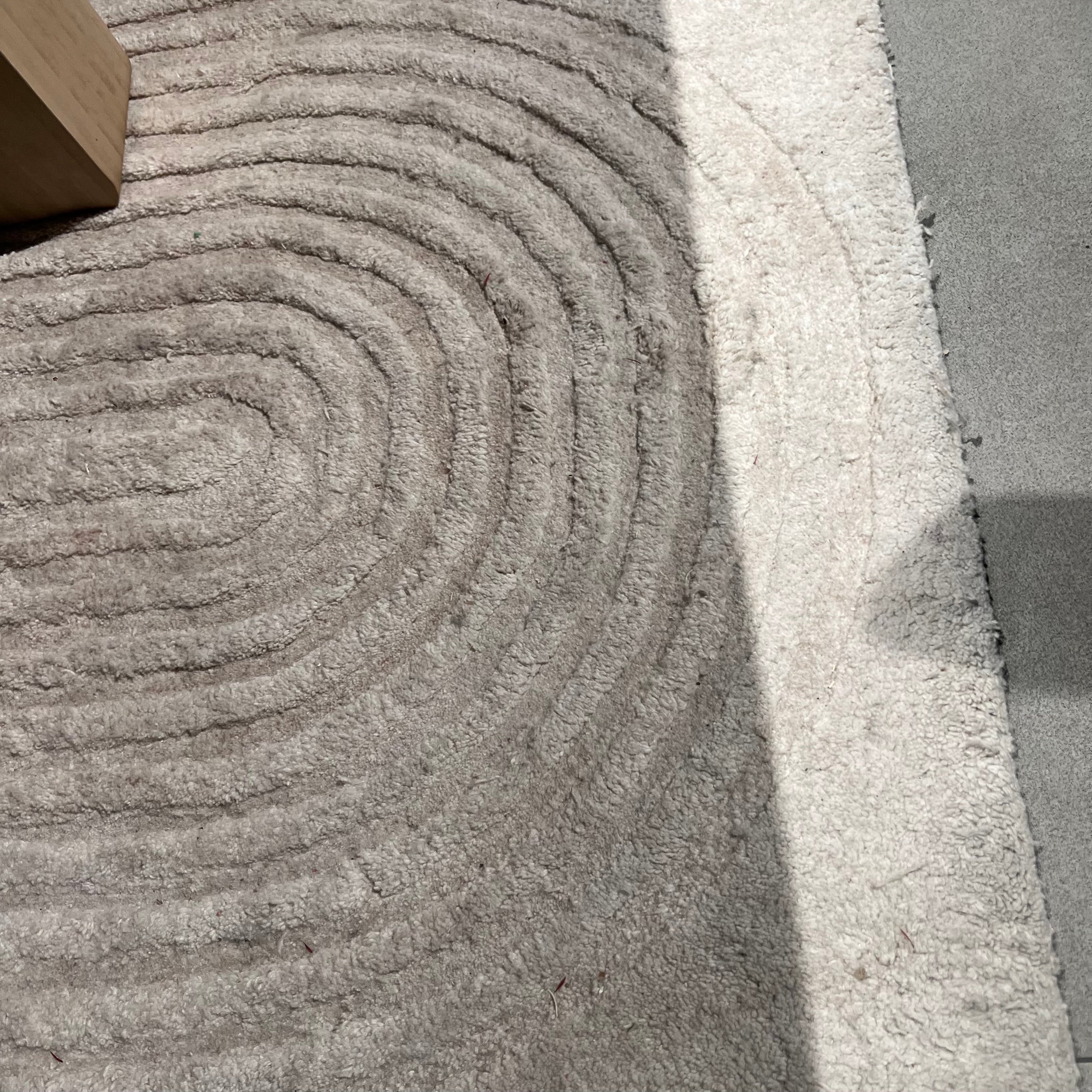 Display Item - 230X160 Cm  Eclipsed Pearls WOOL BEIGE  Rug JH-22749 Nakheel -  DISPLAY ITEM - ebarza Furniture UAE | Shop Modern Furniture in Abu Dhabi & Dubai - مفروشات ايبازرا في الامارات | تسوق اثاث عصري وديكورات مميزة في دبي وابوظبي