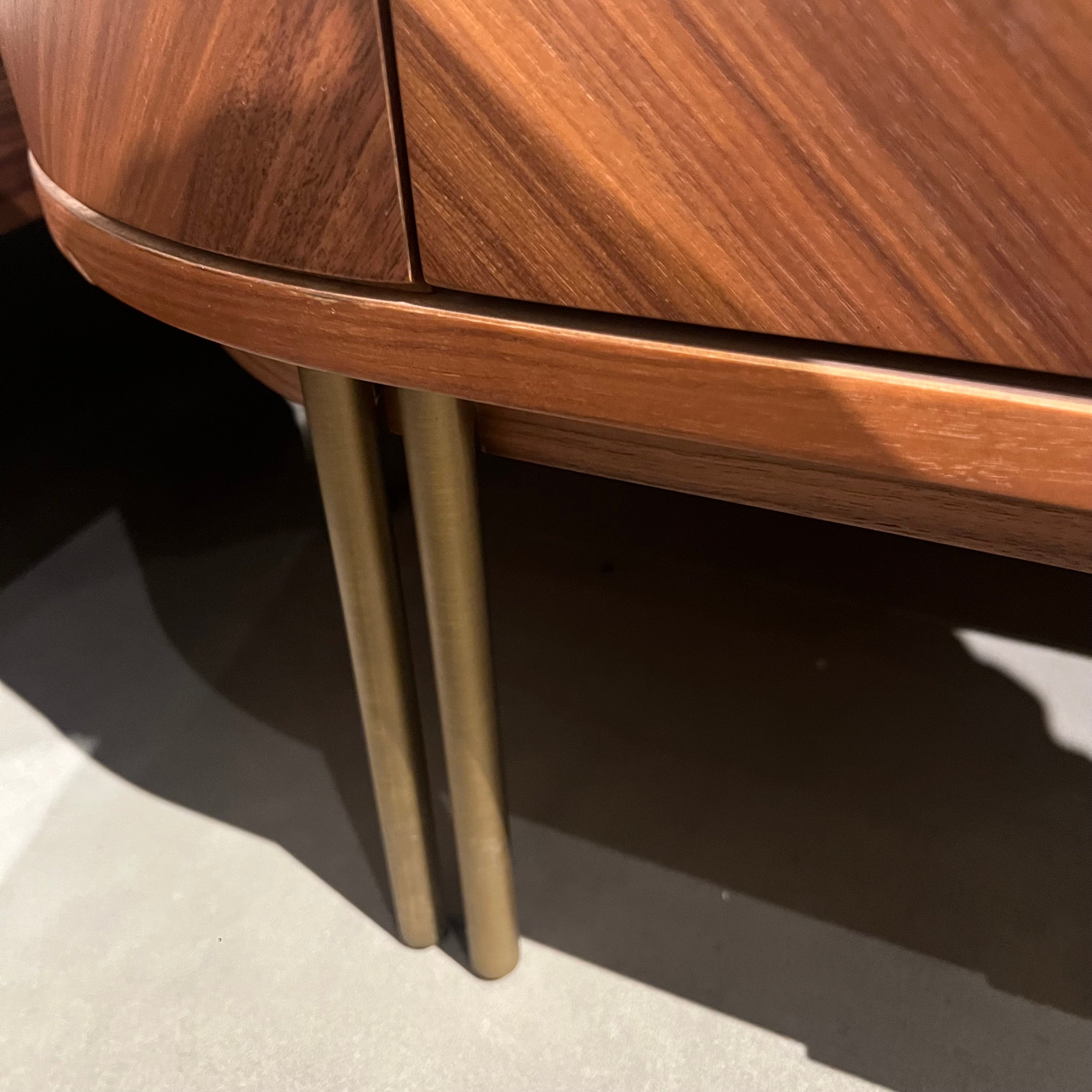 Display Item - 2X Eva Natural Marble Bedside Tables Eva-Side Nakheel -  DISPLAY ITEM - ebarza Furniture UAE | Shop Modern Furniture in Abu Dhabi & Dubai - مفروشات ايبازرا في الامارات | تسوق اثاث عصري وديكورات مميزة في دبي وابوظبي