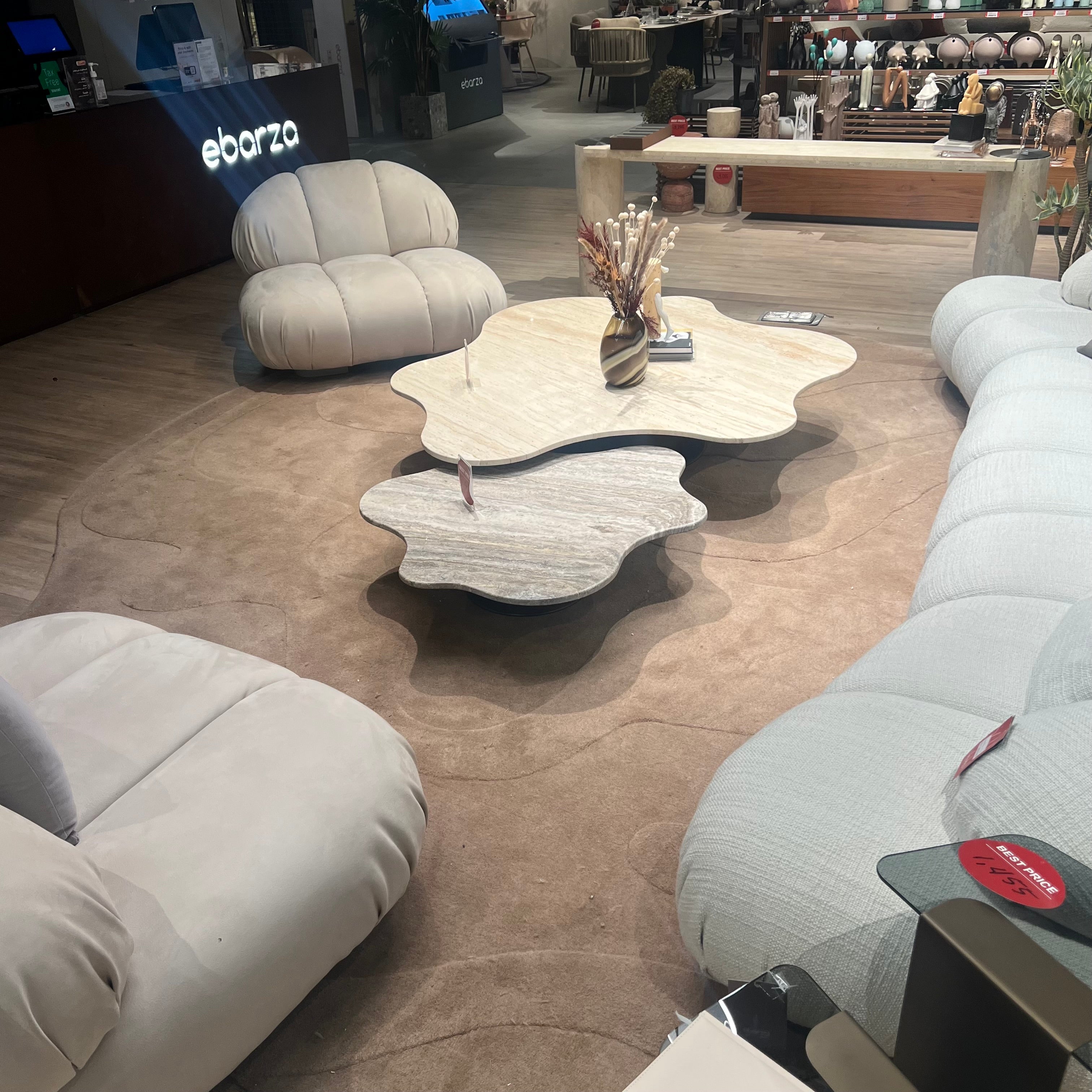Display Item - 400X350 Cm  WOOL DARK BEIGE Rug JH-22726 Nakheel -  DISPLAY ITEM - ebarza Furniture UAE | Shop Modern Furniture in Abu Dhabi & Dubai - مفروشات ايبازرا في الامارات | تسوق اثاث عصري وديكورات مميزة في دبي وابوظبي