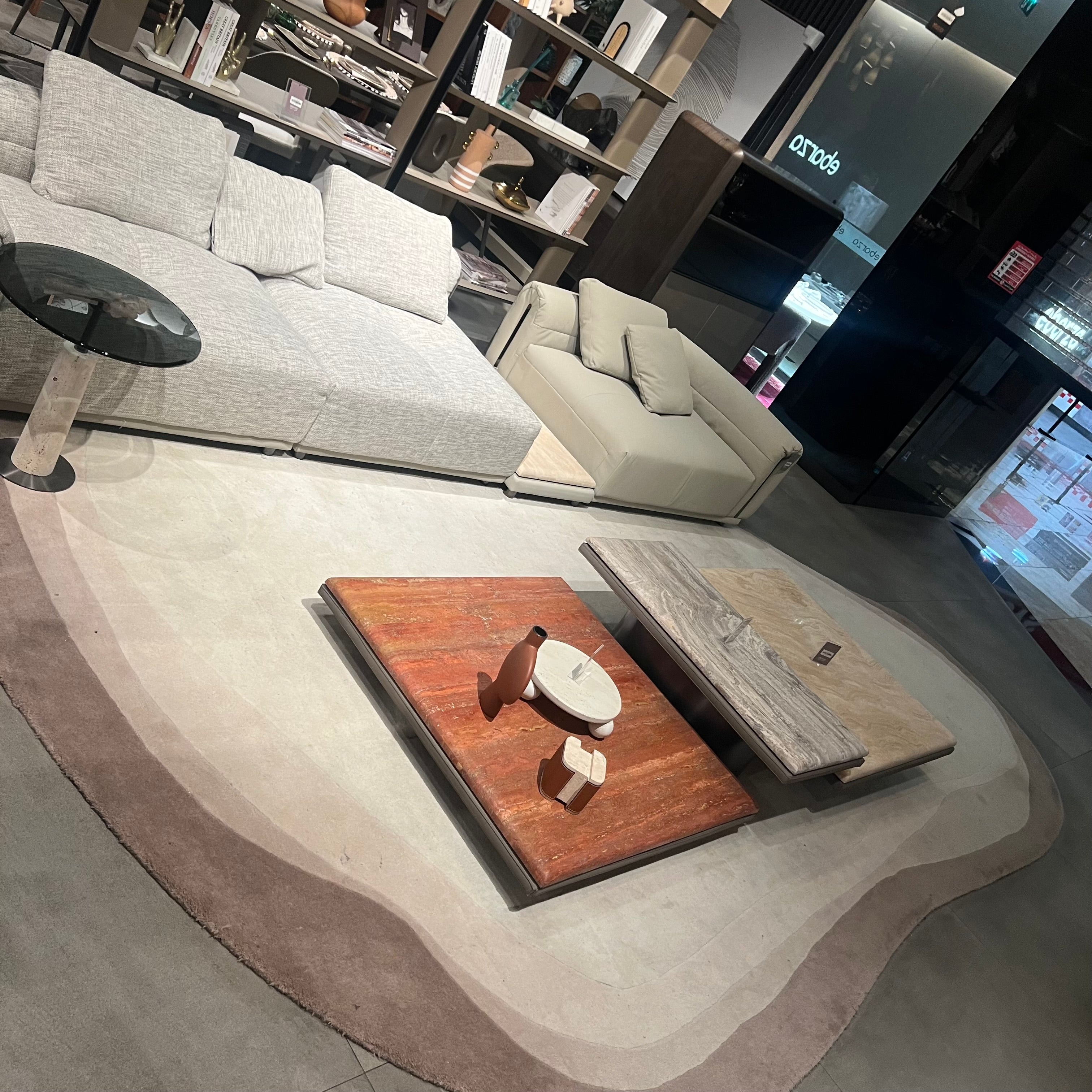 Display Item - 500X350 Cm Cobblestone Path WOOL BEIGE, DARK BEIGE AND BROWN Rug JH-22744 Nakheel -  DISPLAY ITEM - ebarza Furniture UAE | Shop Modern Furniture in Abu Dhabi & Dubai - مفروشات ايبازرا في الامارات | تسوق اثاث عصري وديكورات مميزة في دبي وابوظبي