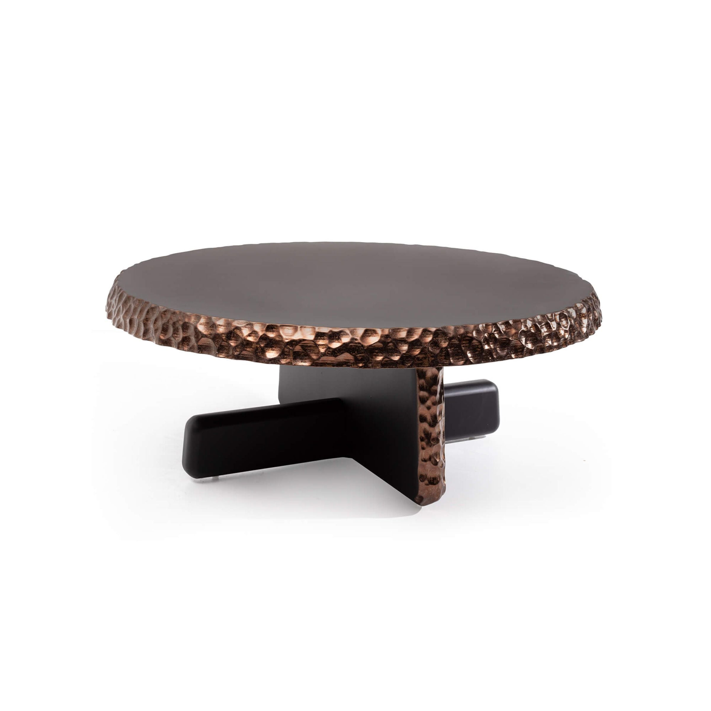 Alfa round center table by TOGO HOME STYLE, display item with a sleek design and modern gray finish, perfect for living rooms