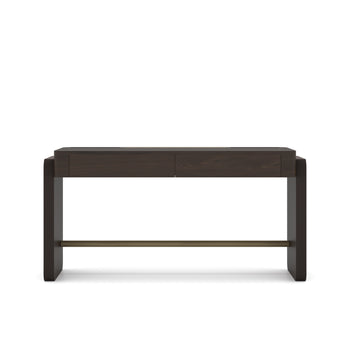 Amber desk display item from LODA FURNITURE with a sleek wooden finish and modern design, perfect for showcasing in a retail setting.