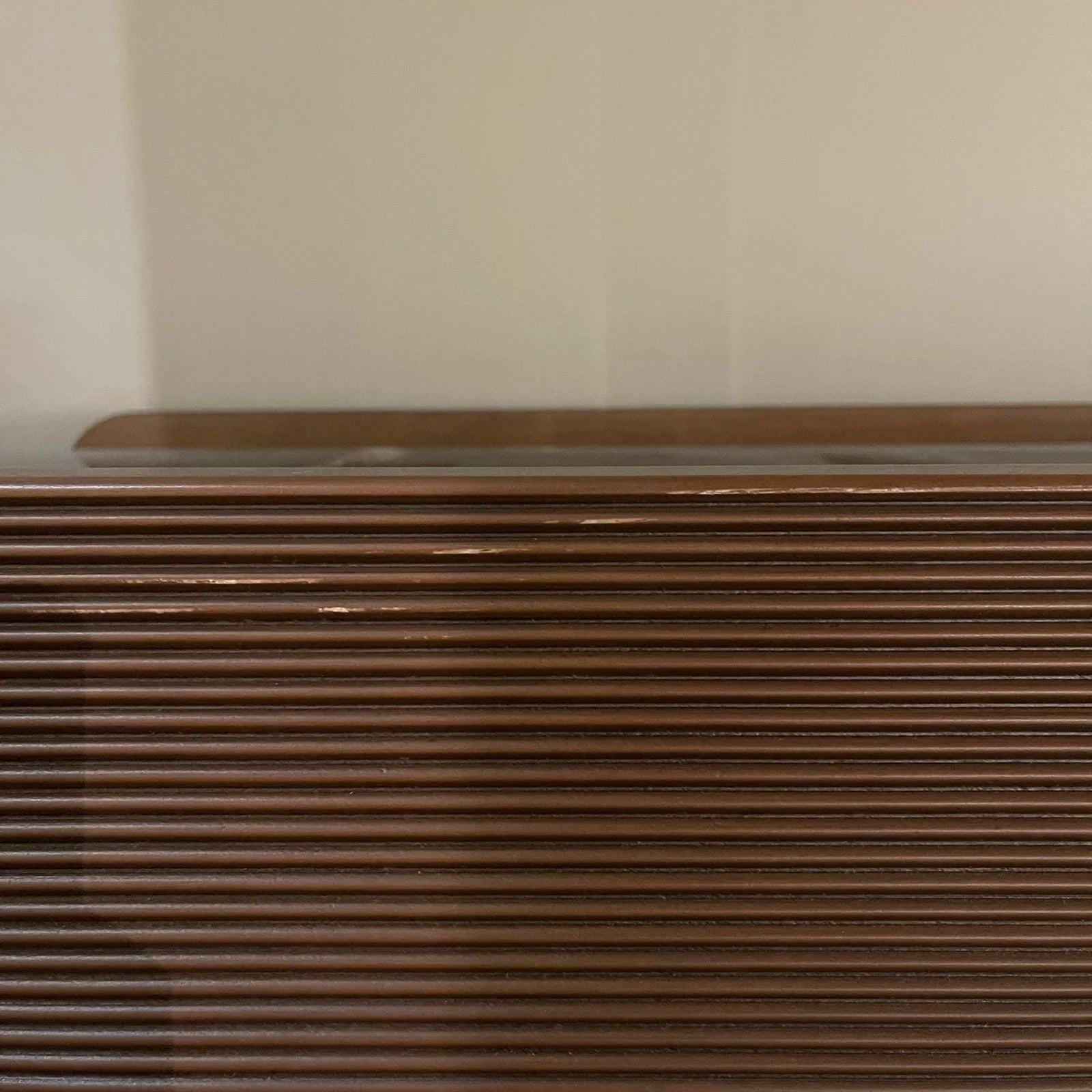 Amber dresser display item from LODA Furniture featuring a sleek wooden design with a warm amber finish.