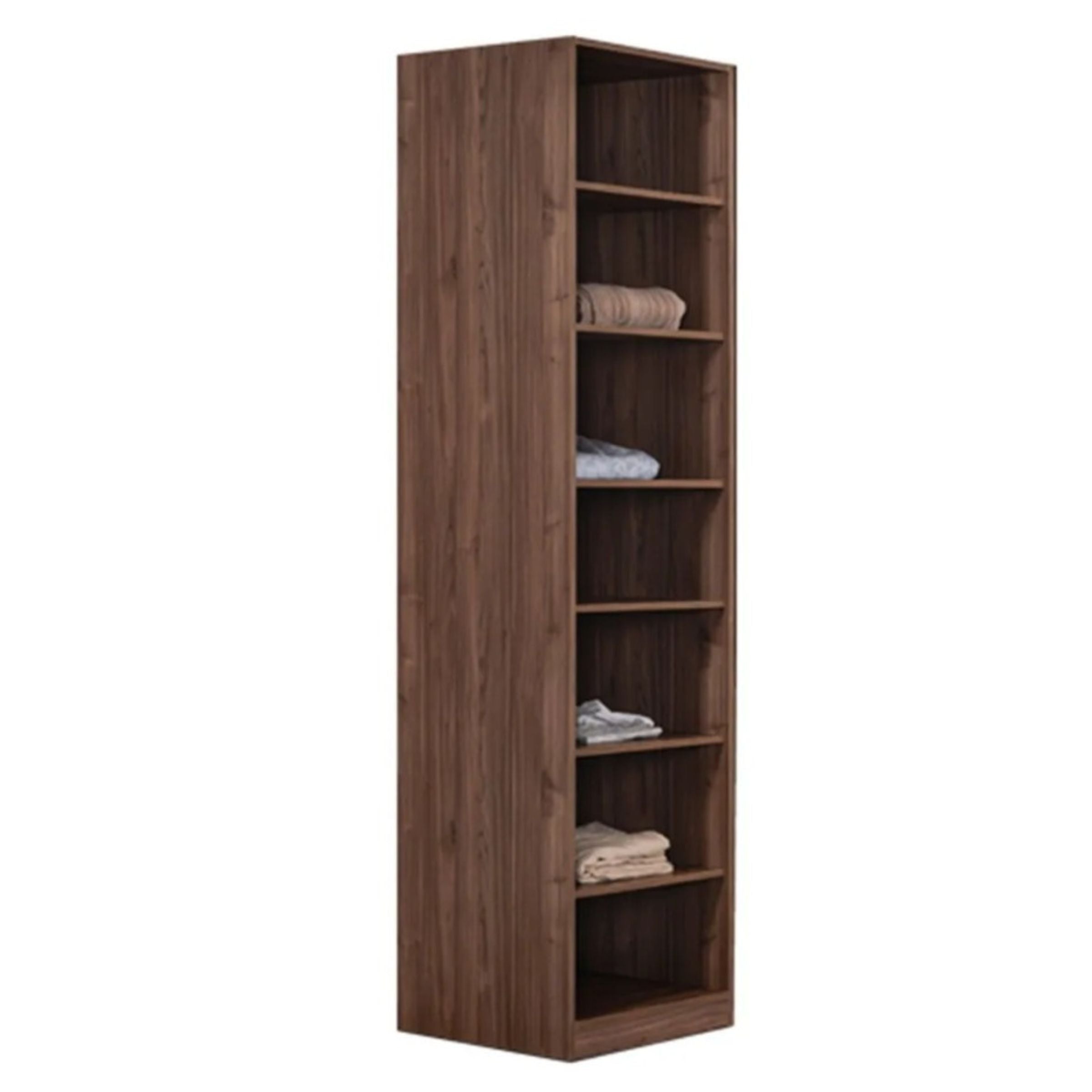 Antik 50 cm right wardrobe by AKYOL Cabinets, featuring a sleek wooden finish and storage compartments.