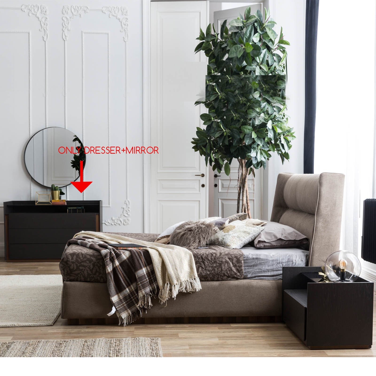 Display Item - Block Dresser Leg001-DresserYAS -  DISPLAY ITEM - ebarza Furniture UAE | Shop Modern Furniture in Abu Dhabi & Dubai - مفروشات ايبازرا في الامارات | تسوق اثاث عصري وديكورات مميزة في دبي وابوظبي