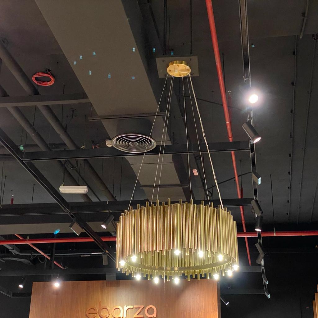Display Item - Crown Pendant Lamp  Cy-New-058Nakheel -  DISPLAY ITEM - ebarza Furniture UAE | Shop Modern Furniture in Abu Dhabi & Dubai - مفروشات ايبازرا في الامارات | تسوق اثاث عصري وديكورات مميزة في دبي وابوظبي