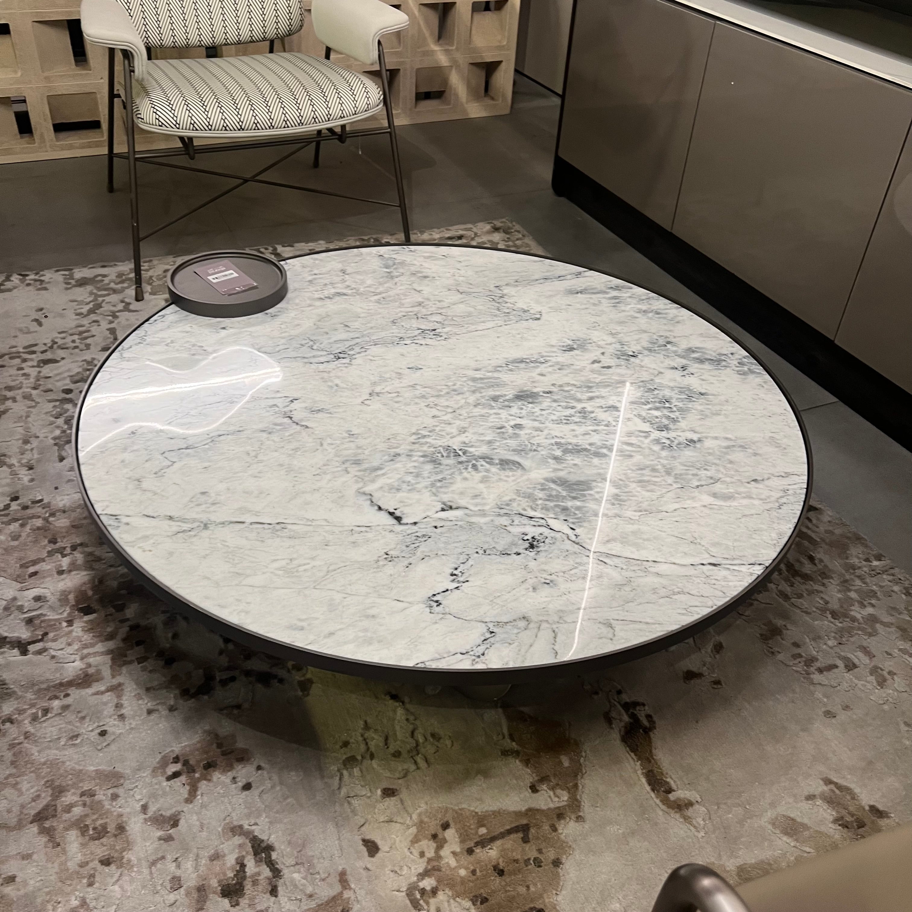 Display image of BEACON desert marble coffee table with sleek surface and modern design, showcasing the BMBO-CJ80241-Nakheel model.