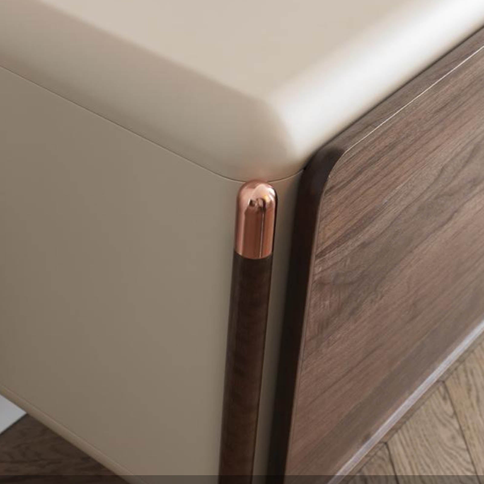 Display image of HOMAGE KOLTUK Diamond Side-board with modern design and sleek surface, showcasing its stylish storage solution.