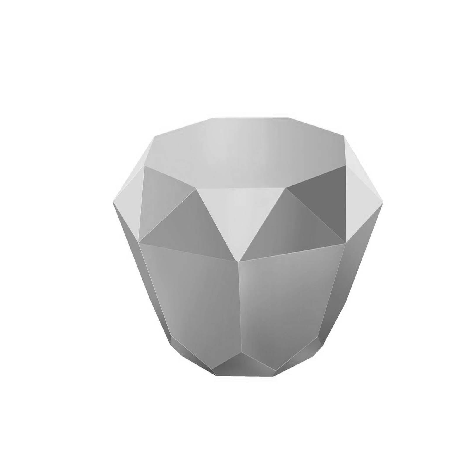 Diamond-shaped side table from BEACON, model TG-24-C Nakheel, with a sleek modern design and glossy finish.