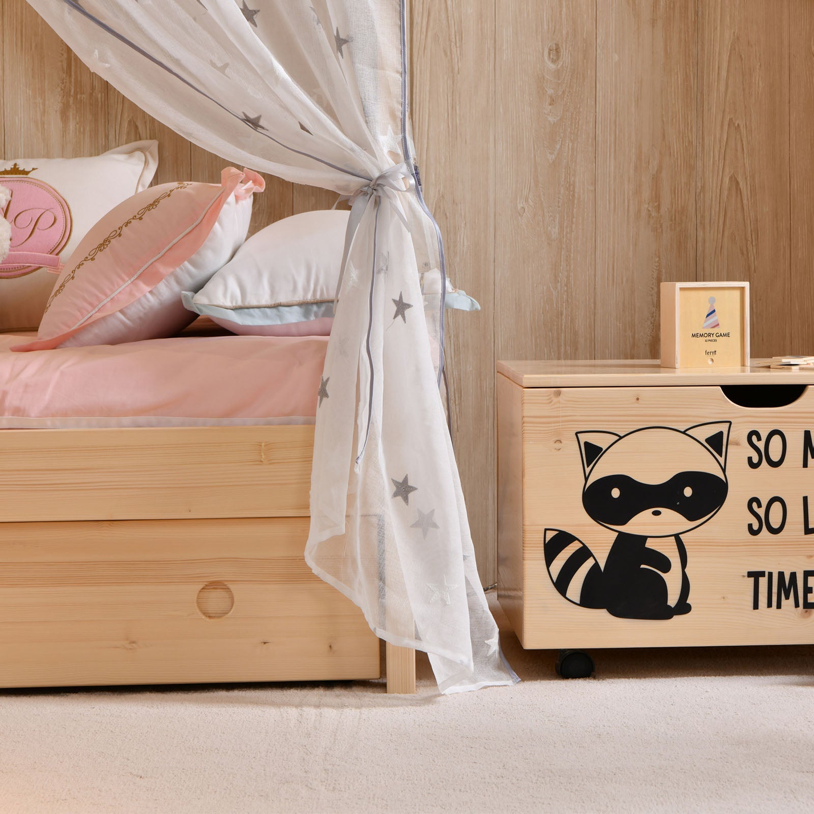 Display Item - Dream House Kids Bed Hk-C002 Hy-Zp04YAS -  Cribs - ebarza Furniture UAE | Shop Modern Furniture in Abu Dhabi & Dubai - مفروشات ايبازرا في الامارات | تسوق اثاث عصري وديكورات مميزة في دبي وابوظبي