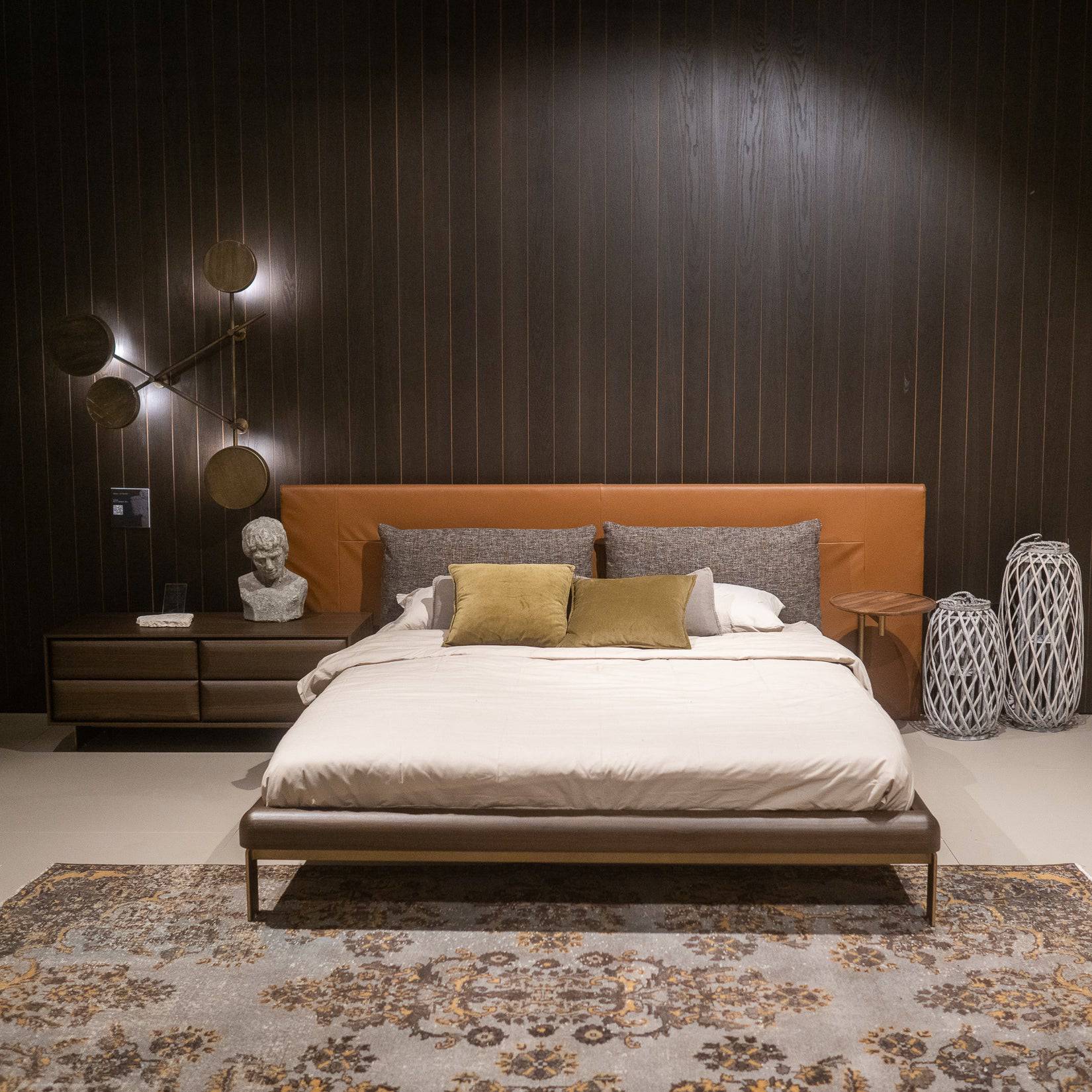 HOMAGE KOLTUK Era King Size Bedstead in a modern bedroom, featuring a sturdy frame and stylish design for comfortable sleep.