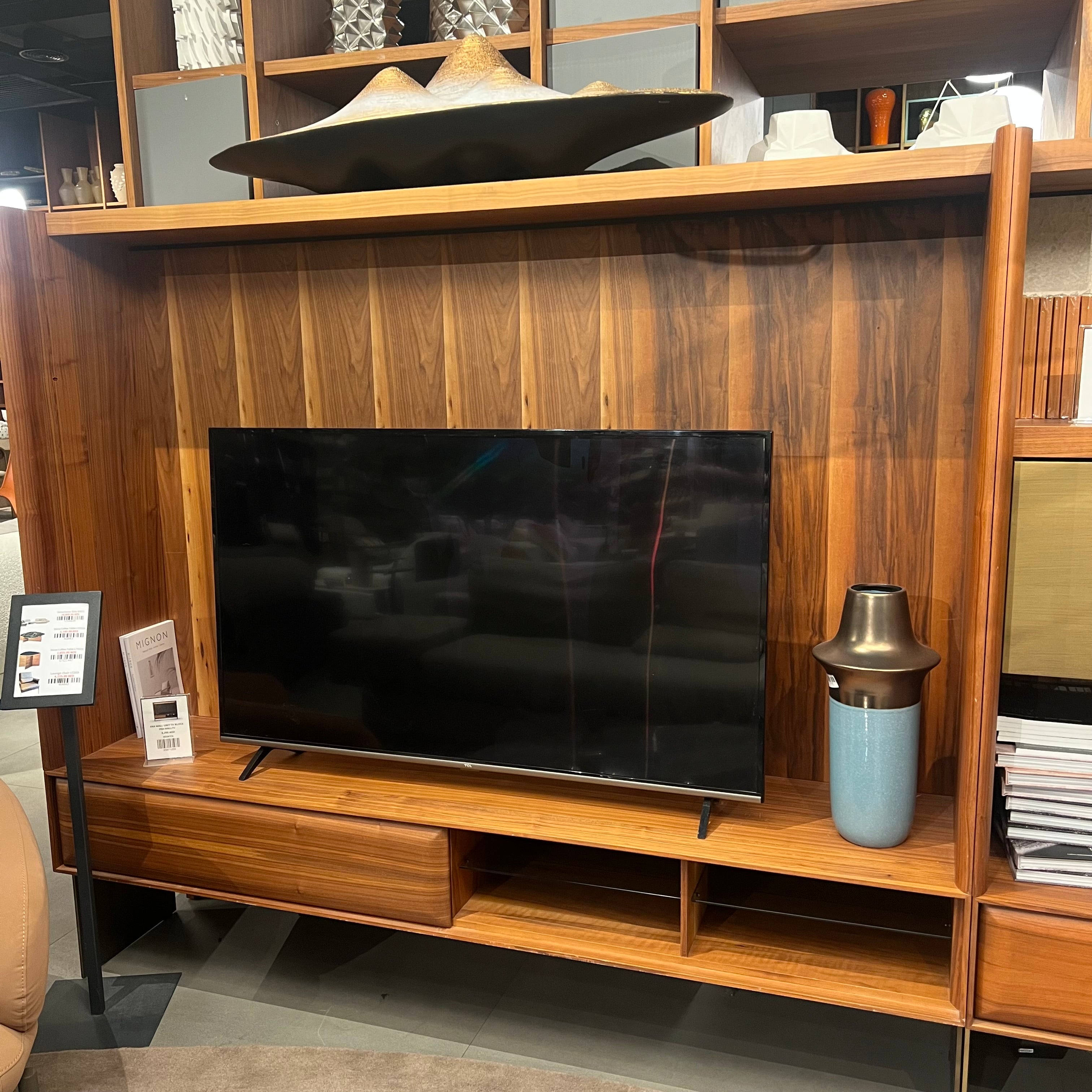 Era Wall Unit TV Block by HOMAGE KOLTUK, modern display storage with sleek design, featuring multiple compartments for media devices.