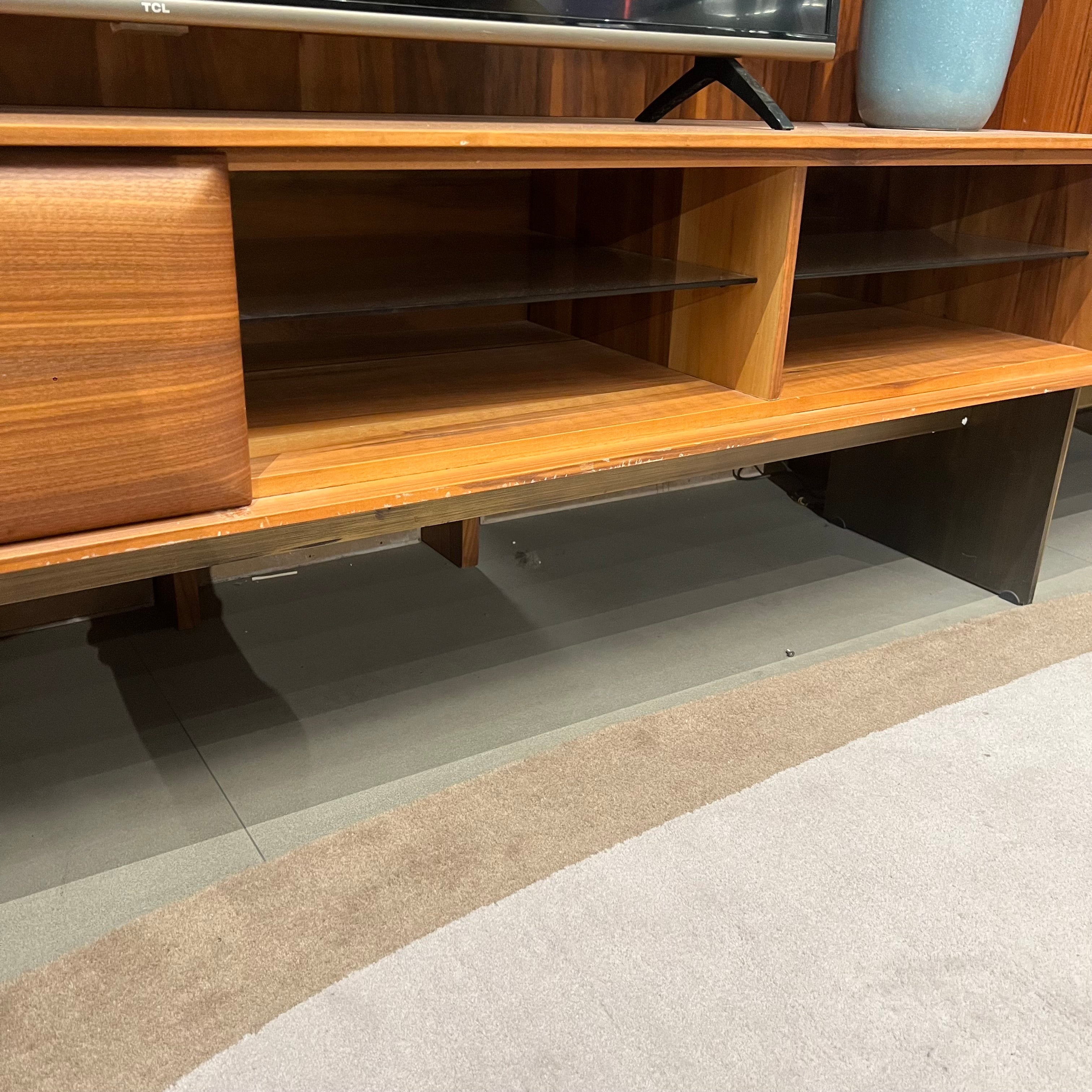 Display of Era Wall Unit TV Block by HOMAGE KOLTUK, modern wall-mounted TV storage with sleek design and multiple compartments.
