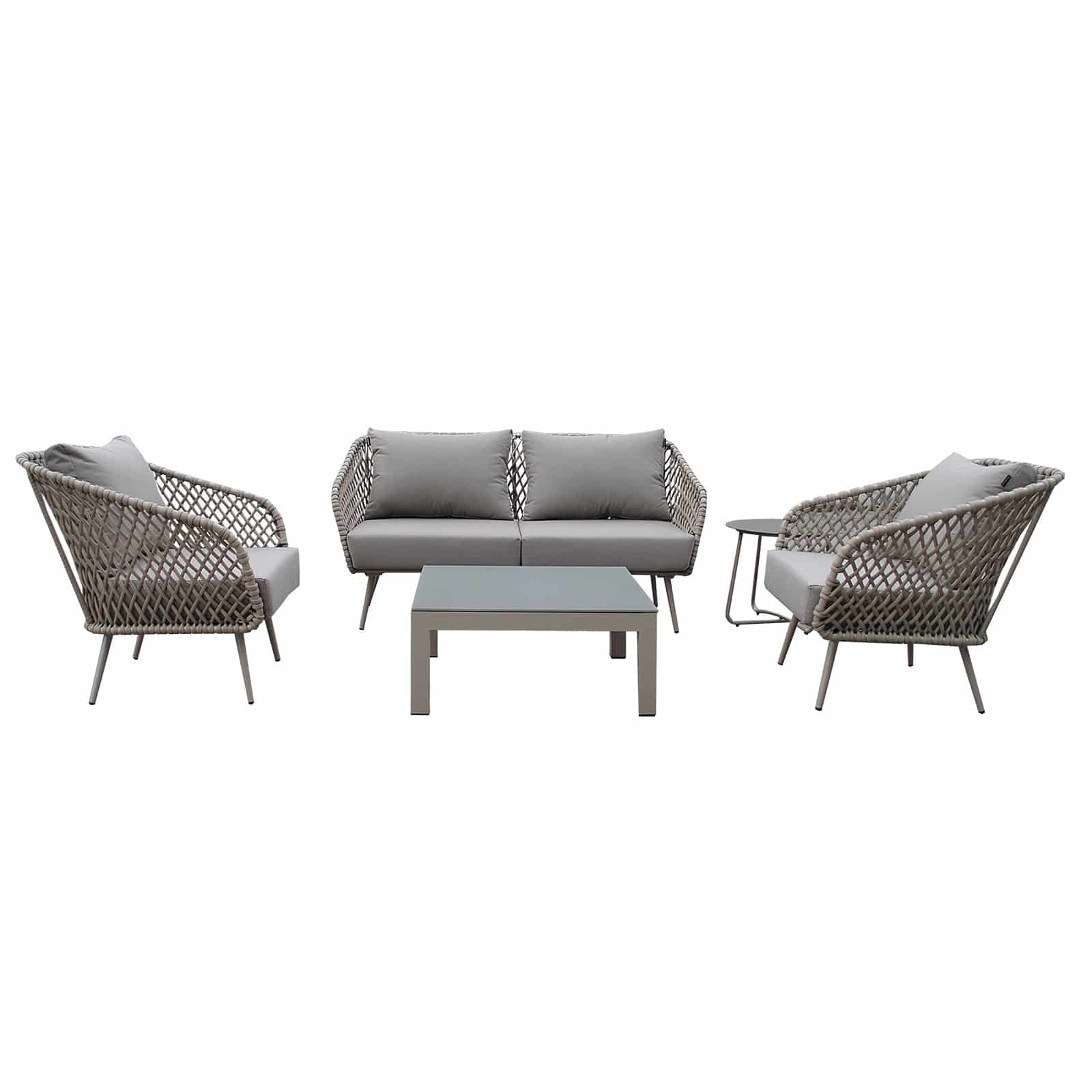 Outdoor Evolve Armchair by Beacon, display item featuring a stylish, modern design with durable outdoor materials.