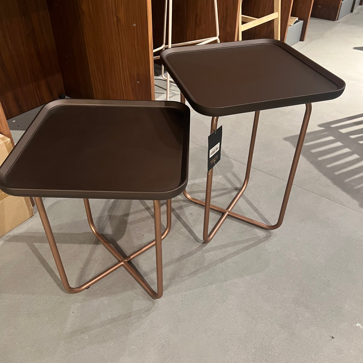 Set of two Firenze table display items by TOGO HOME STYLE, featuring elegant design and neutral finish.