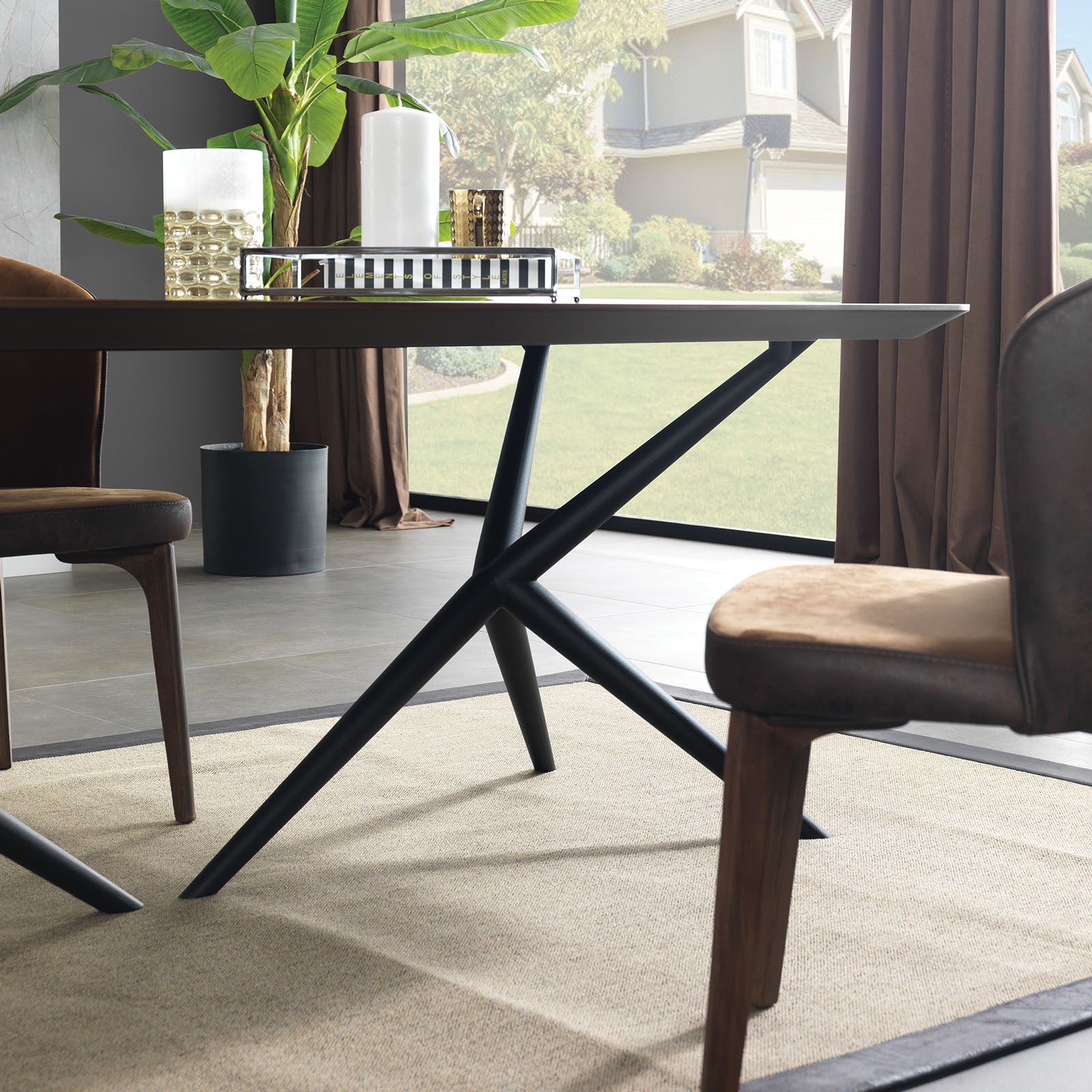 Display Item - Ginda Dining Table Ginda015-TableYAS -  DISPLAY ITEM - ebarza Furniture UAE | Shop Modern Furniture in Abu Dhabi & Dubai - مفروشات ايبازرا في الامارات | تسوق اثاث عصري وديكورات مميزة في دبي وابوظبي