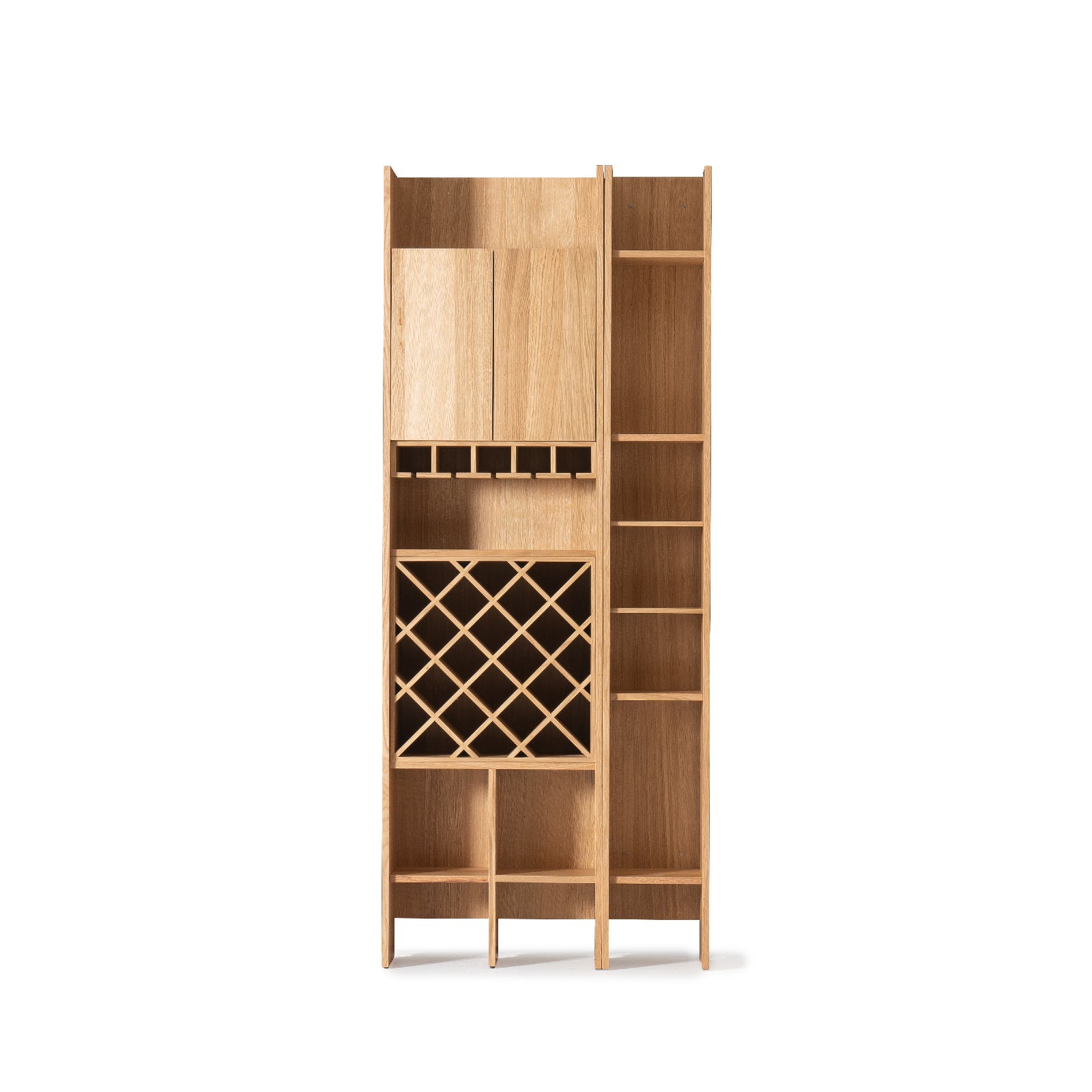Display Item Hera Wall Unit Bookshelves Double Module Hera-Wall61YAS -  DISPLAY ITEM - ebarza Furniture UAE | Shop Modern Furniture in Abu Dhabi & Dubai - مفروشات ايبازرا في الامارات | تسوق اثاث عصري وديكورات مميزة في دبي وابوظبي