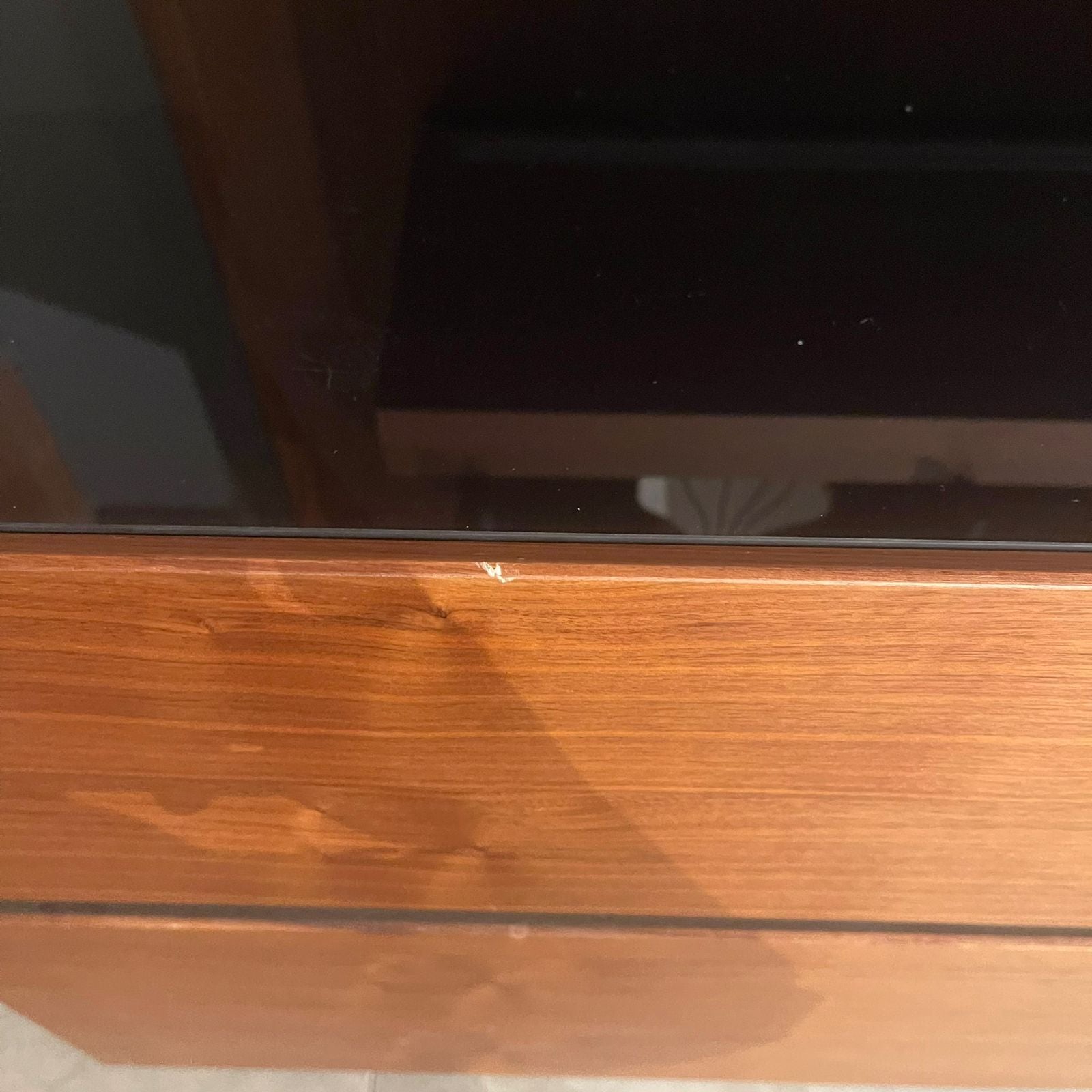 Nills Furniture Design Icona TV unit display item with sleek wooden finish and modern design, ideal for living room entertainment setup.
