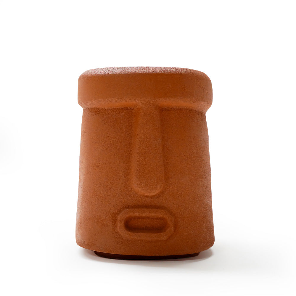 Indoor/outdoor clay planter box by BEACON, model XK-6048C-Clay Nakheel, shown as a stylish display item with a rectangular shape.