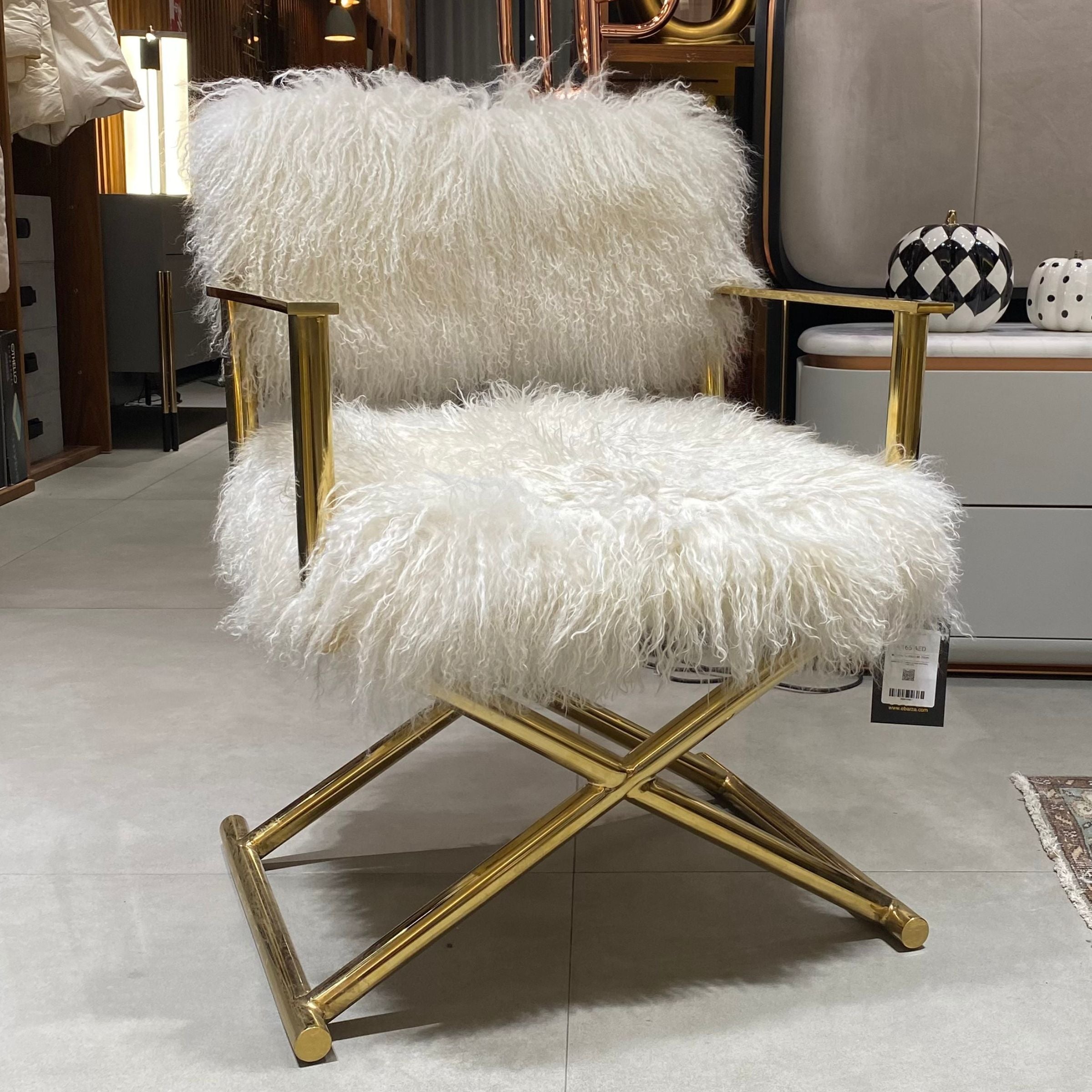Display image of the Majestic Lounge Chair TB-214-Nakheel by Beacon, showcasing its stylish design and comfortable seating.