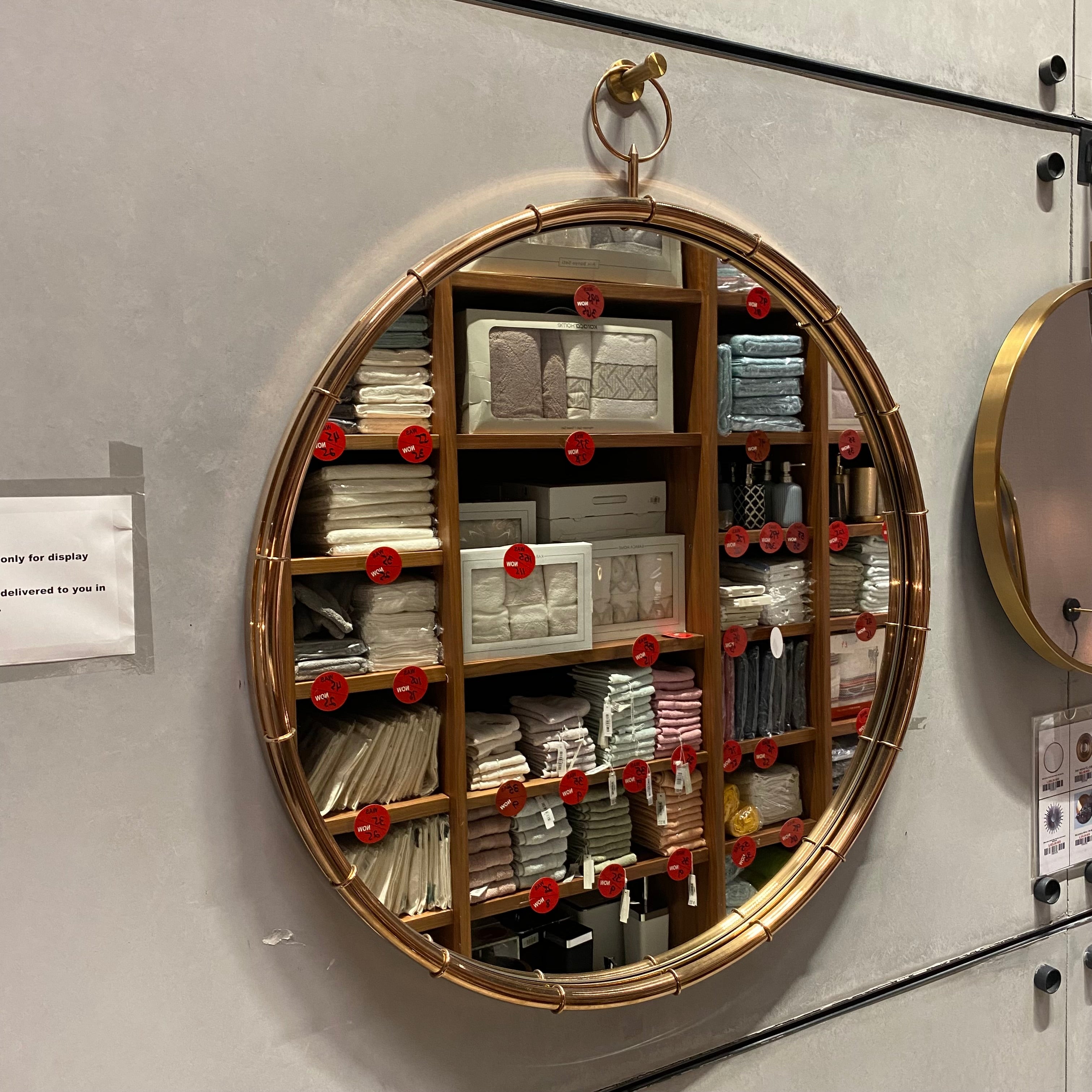 Display Item - Mid Century French Style Mirror Oa-5910-RgNakheel -  Mirrors - ebarza Furniture UAE | Shop Modern Furniture in Abu Dhabi & Dubai - مفروشات ايبازرا في الامارات | تسوق اثاث عصري وديكورات مميزة في دبي وابوظبي