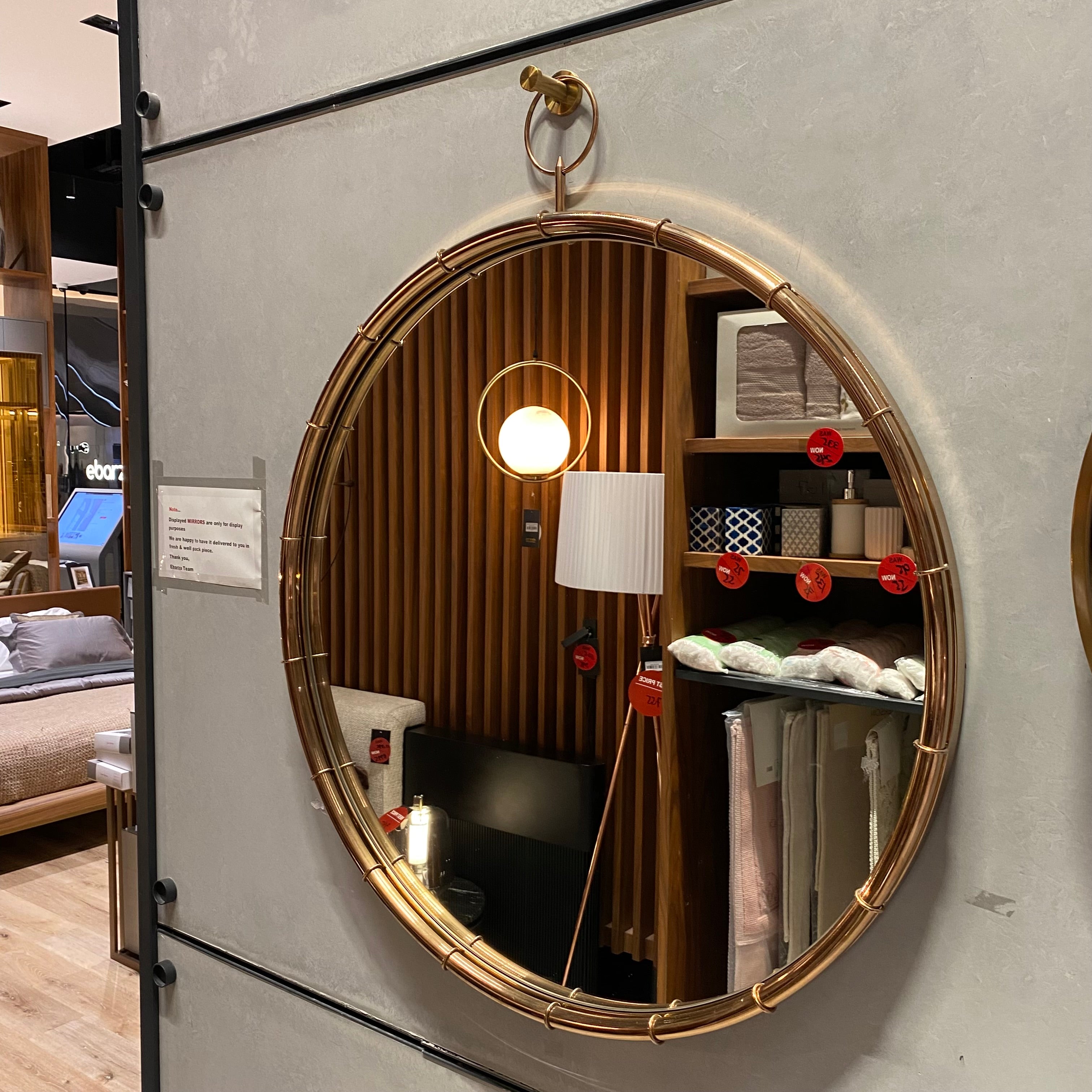 Display Item - Mid Century French Style Mirror Oa-5910-RgNakheel -  Mirrors - ebarza Furniture UAE | Shop Modern Furniture in Abu Dhabi & Dubai - مفروشات ايبازرا في الامارات | تسوق اثاث عصري وديكورات مميزة في دبي وابوظبي
