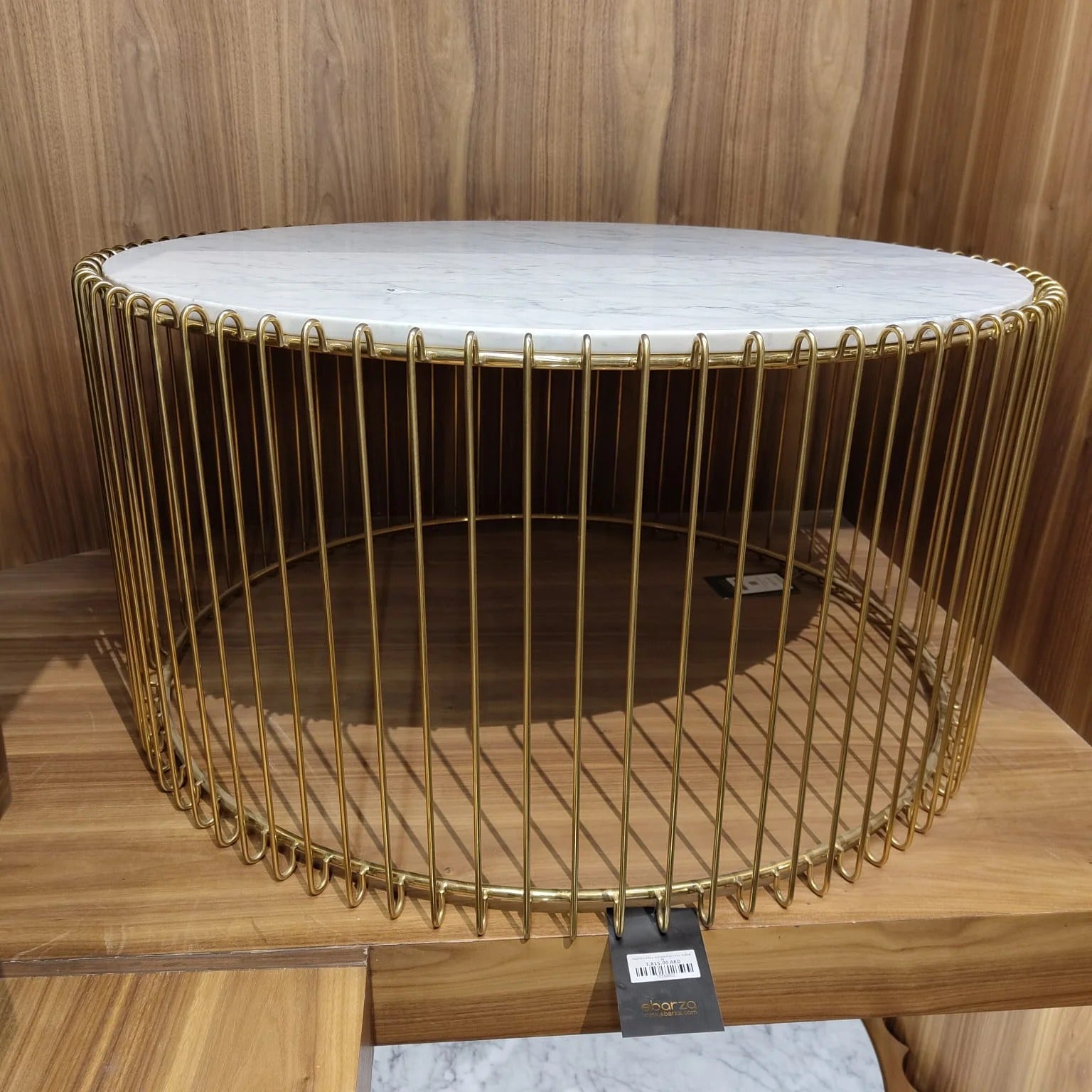 Display Item - Natural Marble & Stainless Steel Table  Bp8808 BgYAS -  DISPLAY ITEM - ebarza Furniture UAE | Shop Modern Furniture in Abu Dhabi & Dubai - مفروشات ايبازرا في الامارات | تسوق اثاث عصري وديكورات مميزة في دبي وابوظبي