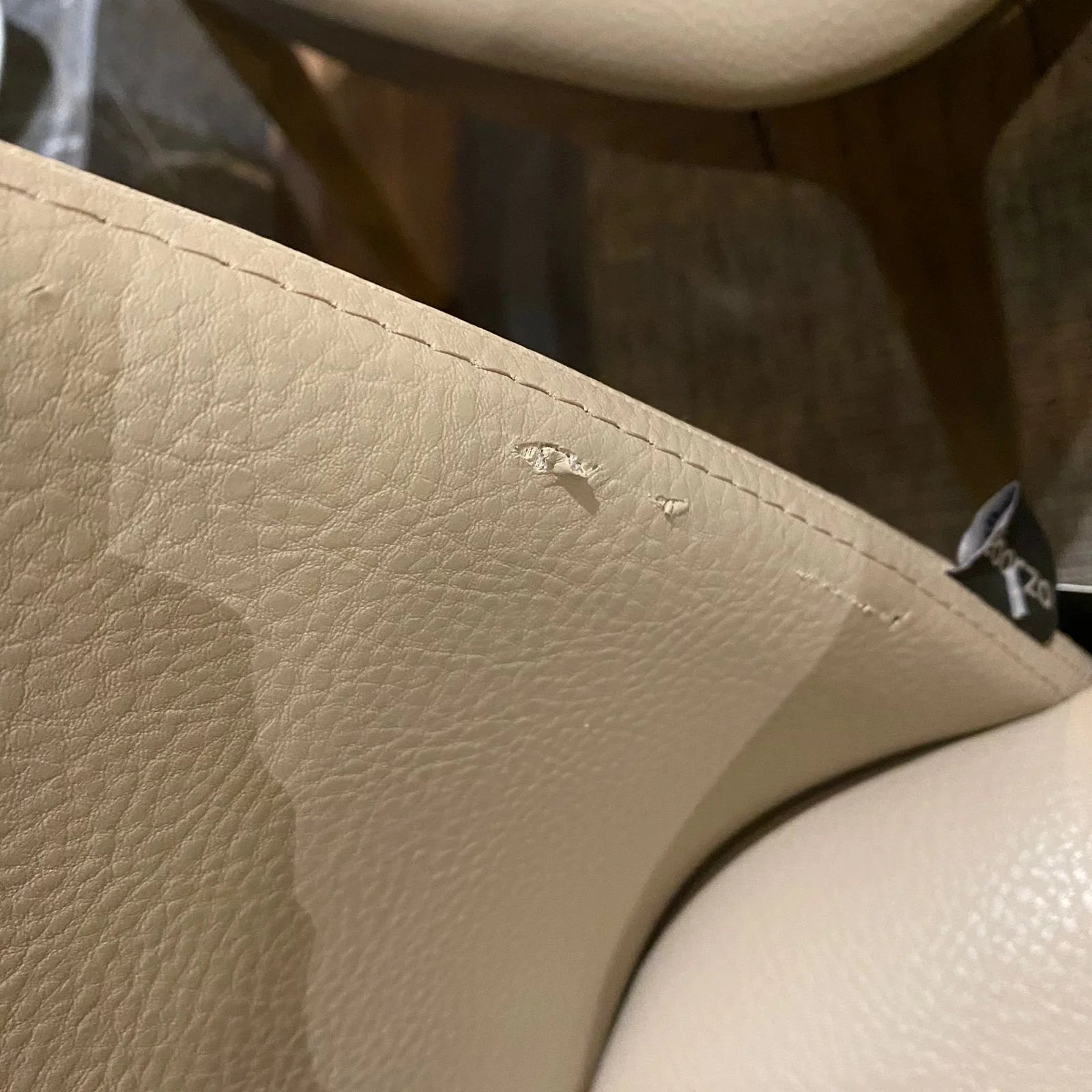 OZZO Nirvana solid ash wood chair without arms, showcasing sleek design and natural wood grain for modern home decor.