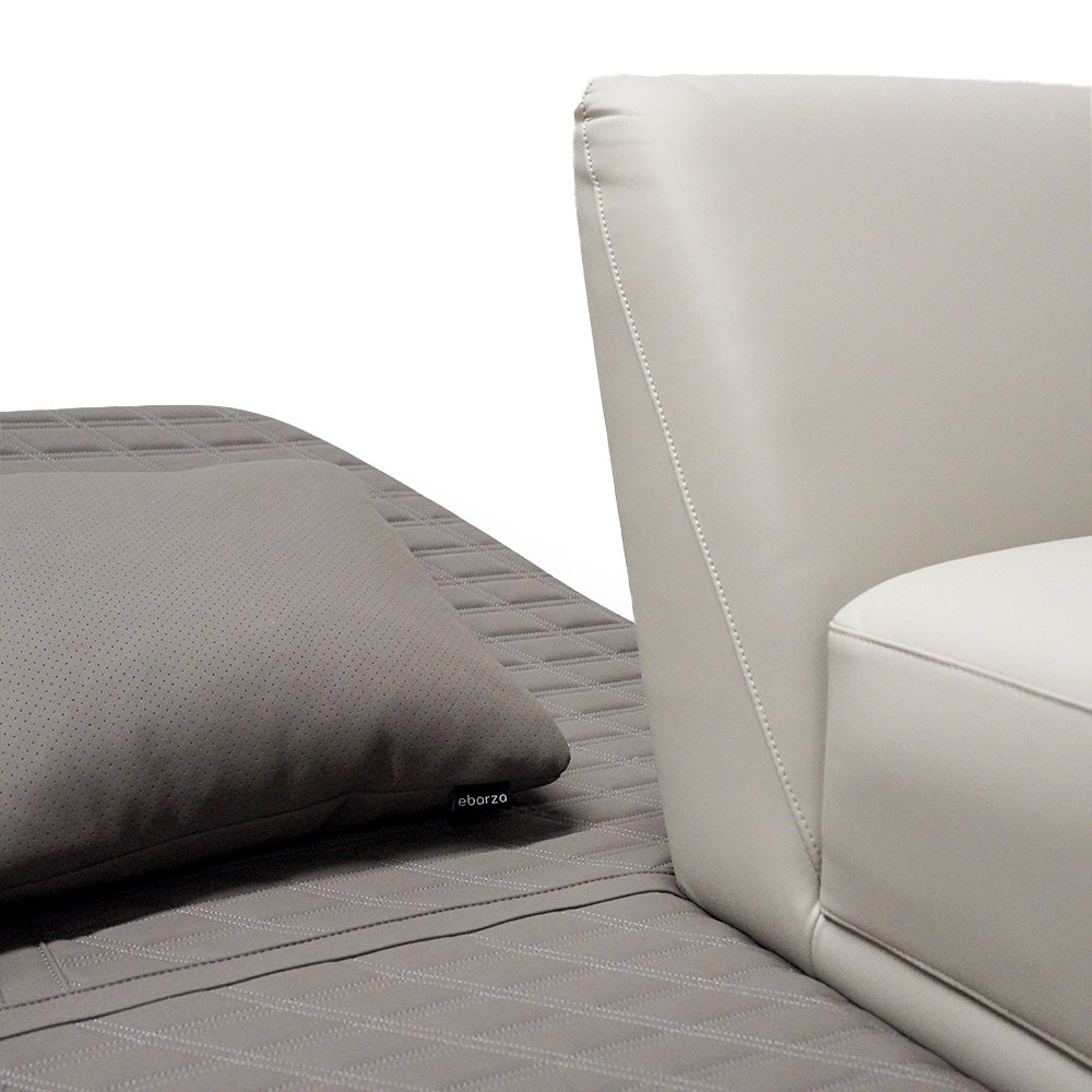 Display of BEACON NYON Sofa ISF-2136, a stylish modern sofa with plush cushions and sleek design for contemporary living spaces.