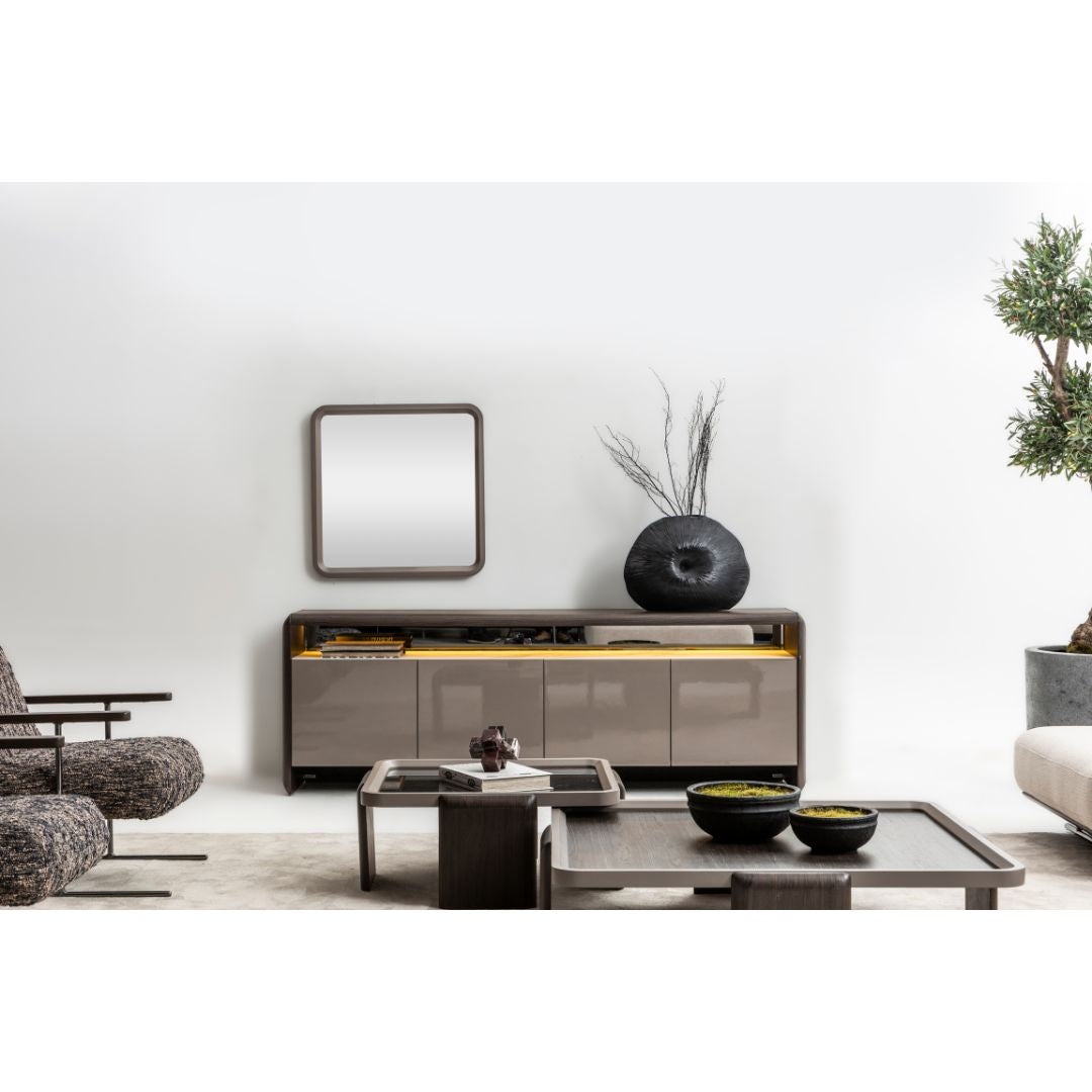Modern MESSONI ORCA sideboard console with sleek design and spacious storage, ideal for contemporary living spaces.