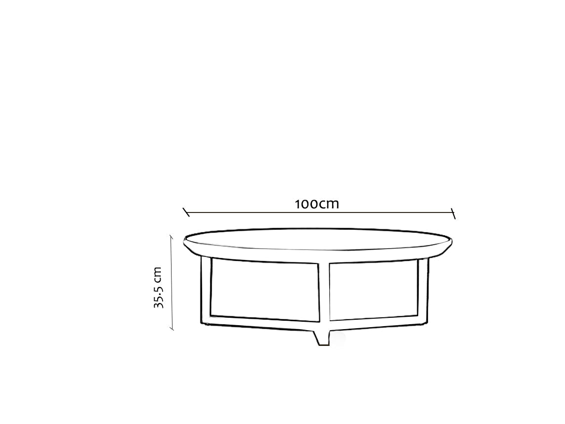Homage Koltuk Otto Center Table display item with sleek design and wooden finish, showcasing modern furniture for living spaces.