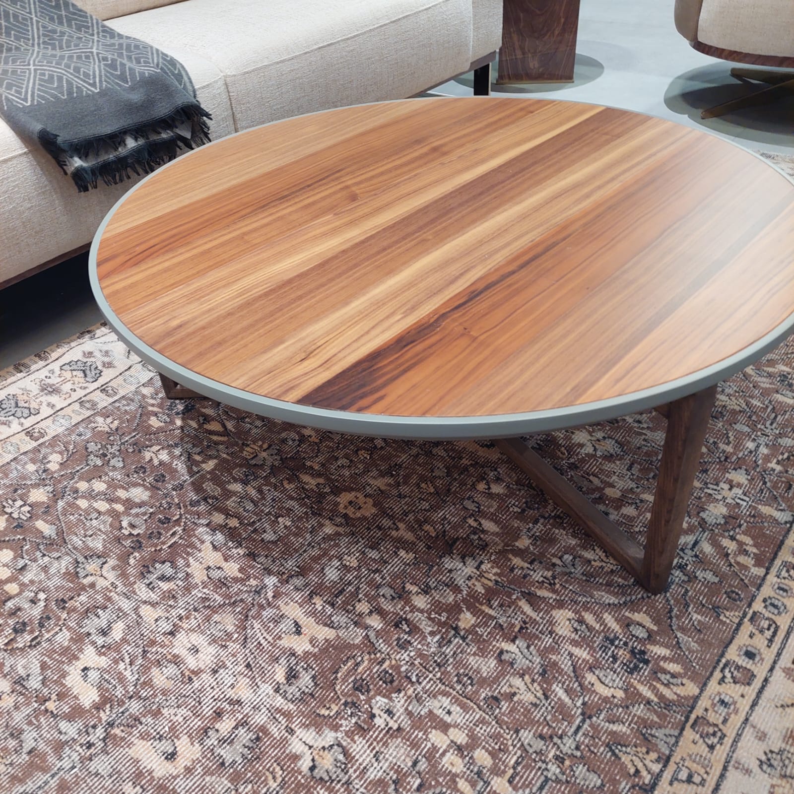 Otto Center Table by HOMAGE KOLTUK, display item with a modern design and wooden finish, shown on a neutral background.