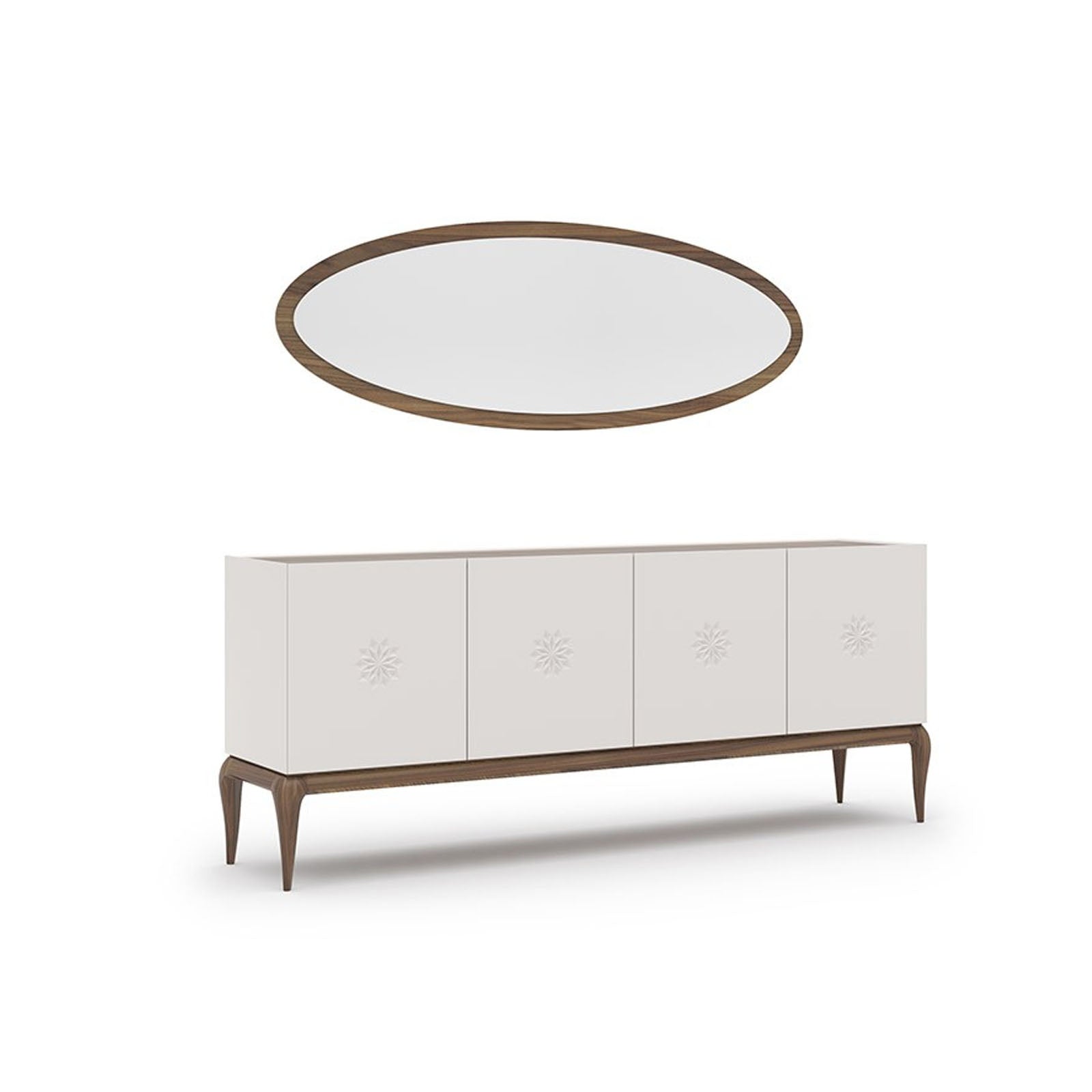 Display Item Palmira Sideboard Palm-001Nakheel -  DISPLAY ITEM - ebarza Furniture UAE | Shop Modern Furniture in Abu Dhabi & Dubai - مفروشات ايبازرا في الامارات | تسوق اثاث عصري وديكورات مميزة في دبي وابوظبي