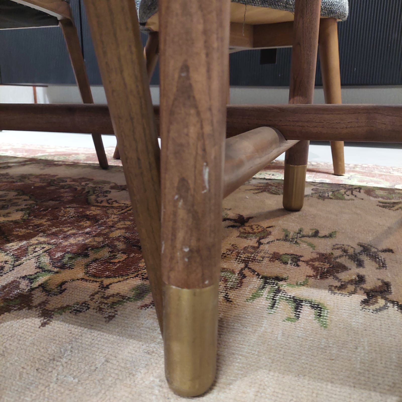 Display image of the Pietra Dining Table by HOMAGE KOLTUK, showcasing its elegant wooden surface and modern design.