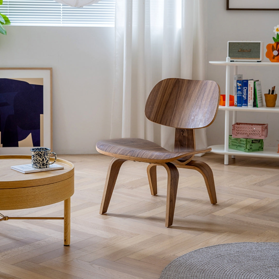 Display Item - Plywood Lounge Chair Bp8024-W-Nakheel -  DISPLAY ITEM - ebarza Furniture UAE | Shop Modern Furniture in Abu Dhabi & Dubai - مفروشات ايبازرا في الامارات | تسوق اثاث عصري وديكورات مميزة في دبي وابوظبي