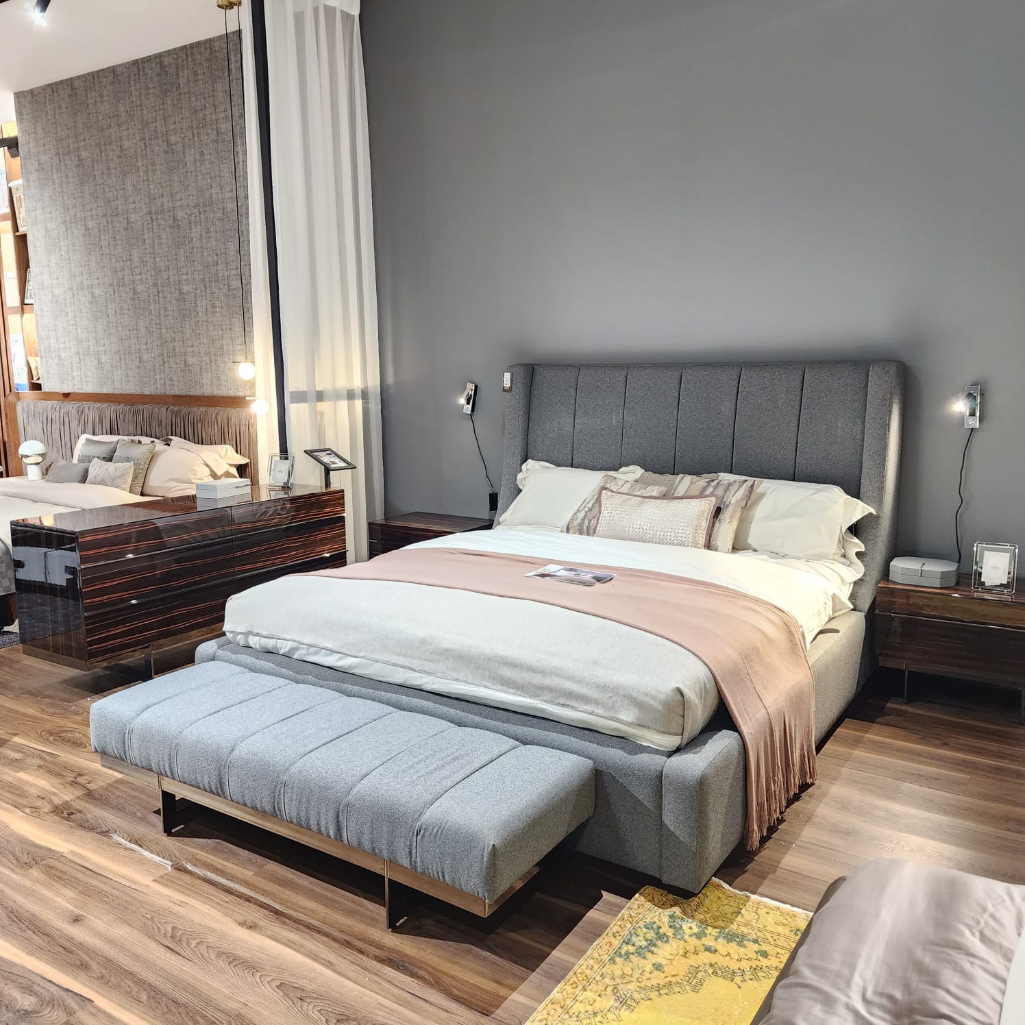 Display Item - Prada Elegant Bedroom Set  PradaElegant-YAS -  DISPLAY ITEM - ebarza Furniture UAE | Shop Modern Furniture in Abu Dhabi & Dubai - مفروشات ايبازرا في الامارات | تسوق اثاث عصري وديكورات مميزة في دبي وابوظبي