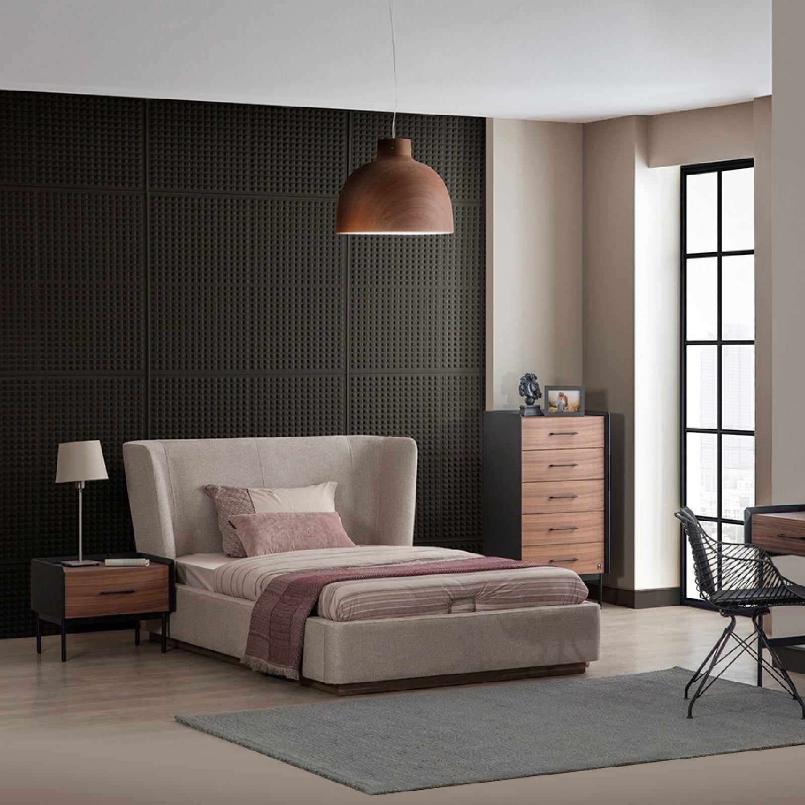 Display Item - Rita Single Bedstead Rita110-BedonlyYAS -  DISPLAY ITEM - ebarza Furniture UAE | Shop Modern Furniture in Abu Dhabi & Dubai - مفروشات ايبازرا في الامارات | تسوق اثاث عصري وديكورات مميزة في دبي وابوظبي