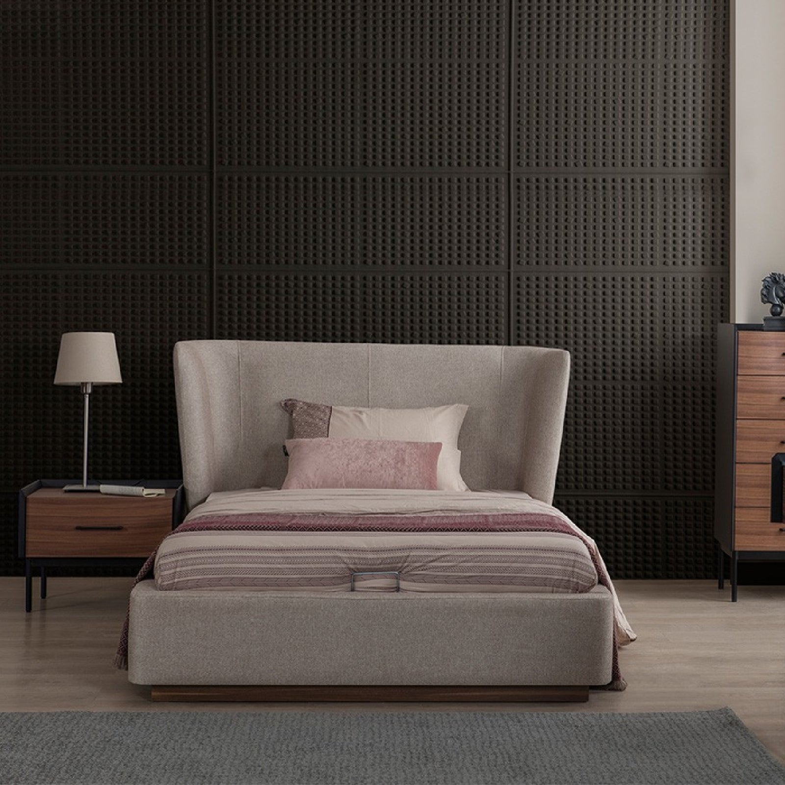 Display Item - Rita Single Bedstead Rita110-BedonlyYAS -  DISPLAY ITEM - ebarza Furniture UAE | Shop Modern Furniture in Abu Dhabi & Dubai - مفروشات ايبازرا في الامارات | تسوق اثاث عصري وديكورات مميزة في دبي وابوظبي