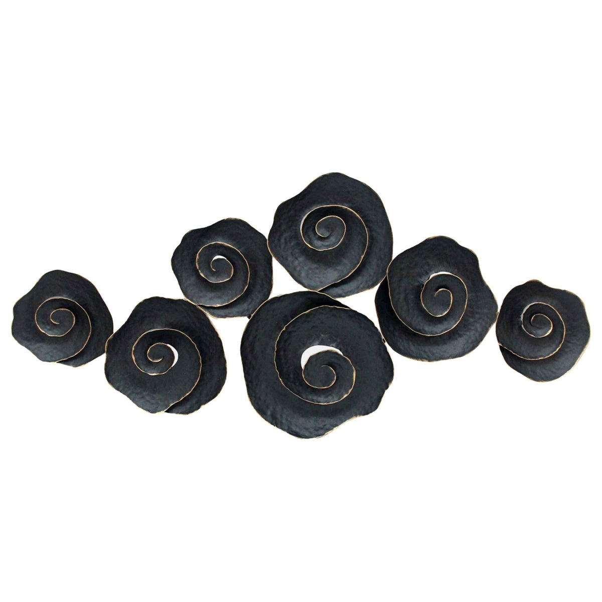Display Item -  Rose Wall Decor 111.76 Cm  - Black 14751 Nakheel -  DISPLAY ITEM - ebarza Furniture UAE | Shop Modern Furniture in Abu Dhabi & Dubai - مفروشات ايبازرا في الامارات | تسوق اثاث عصري وديكورات مميزة في دبي وابوظبي