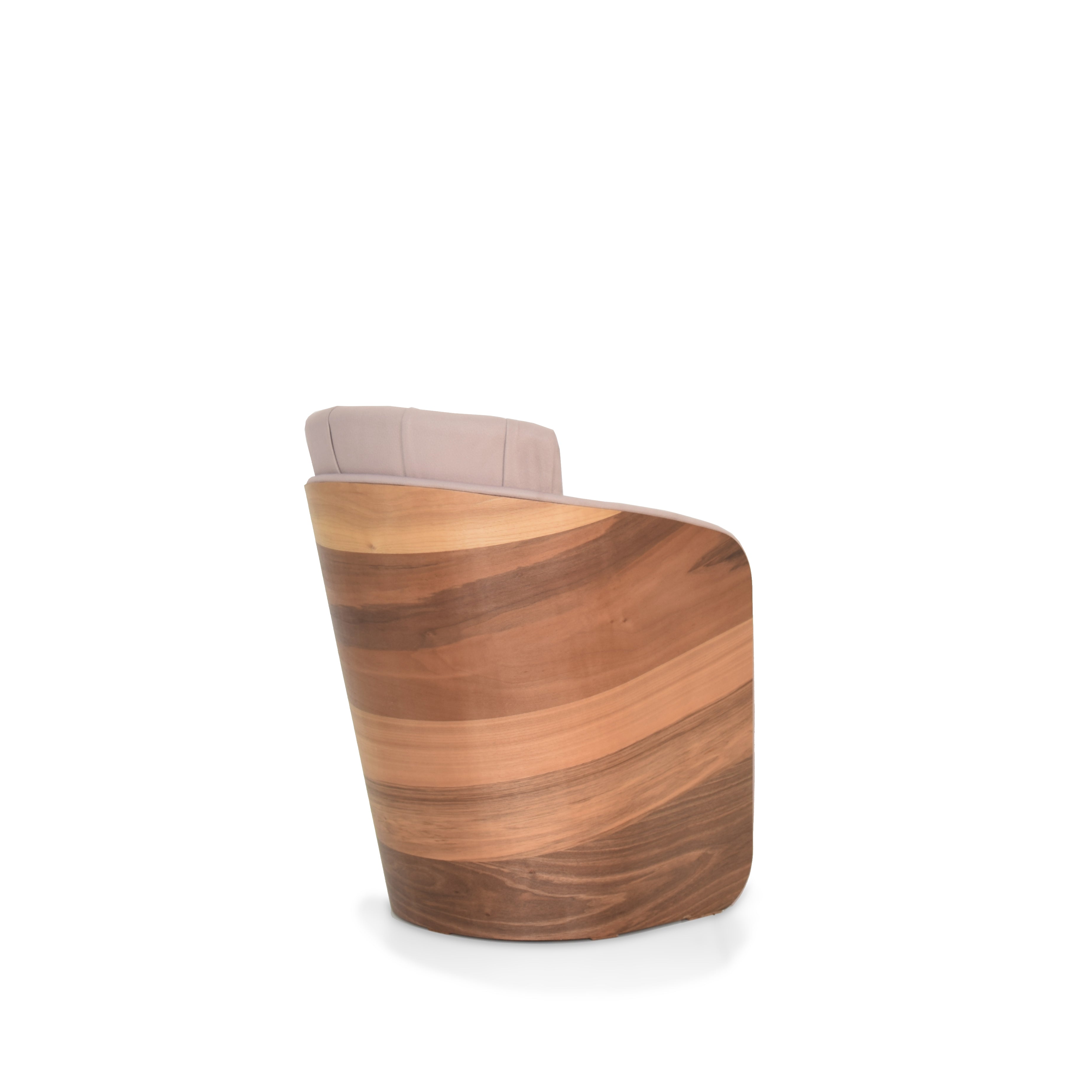 Small beige Sir Armchair display item by LODA FURNITURE, showcasing a stylish, cushioned armchair with modern design.